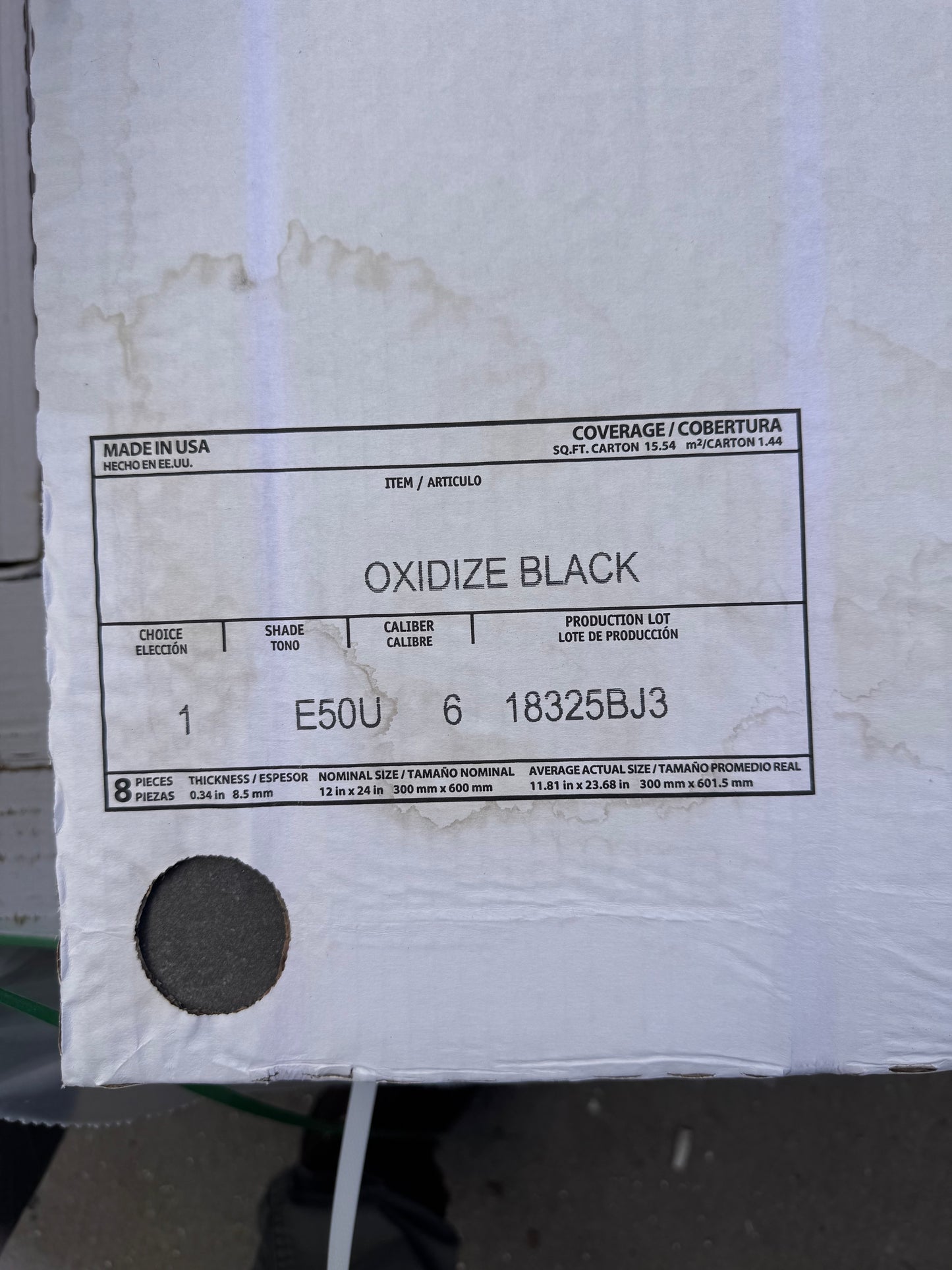 Industrial-chic matte black porcelain tiles-Stone Look