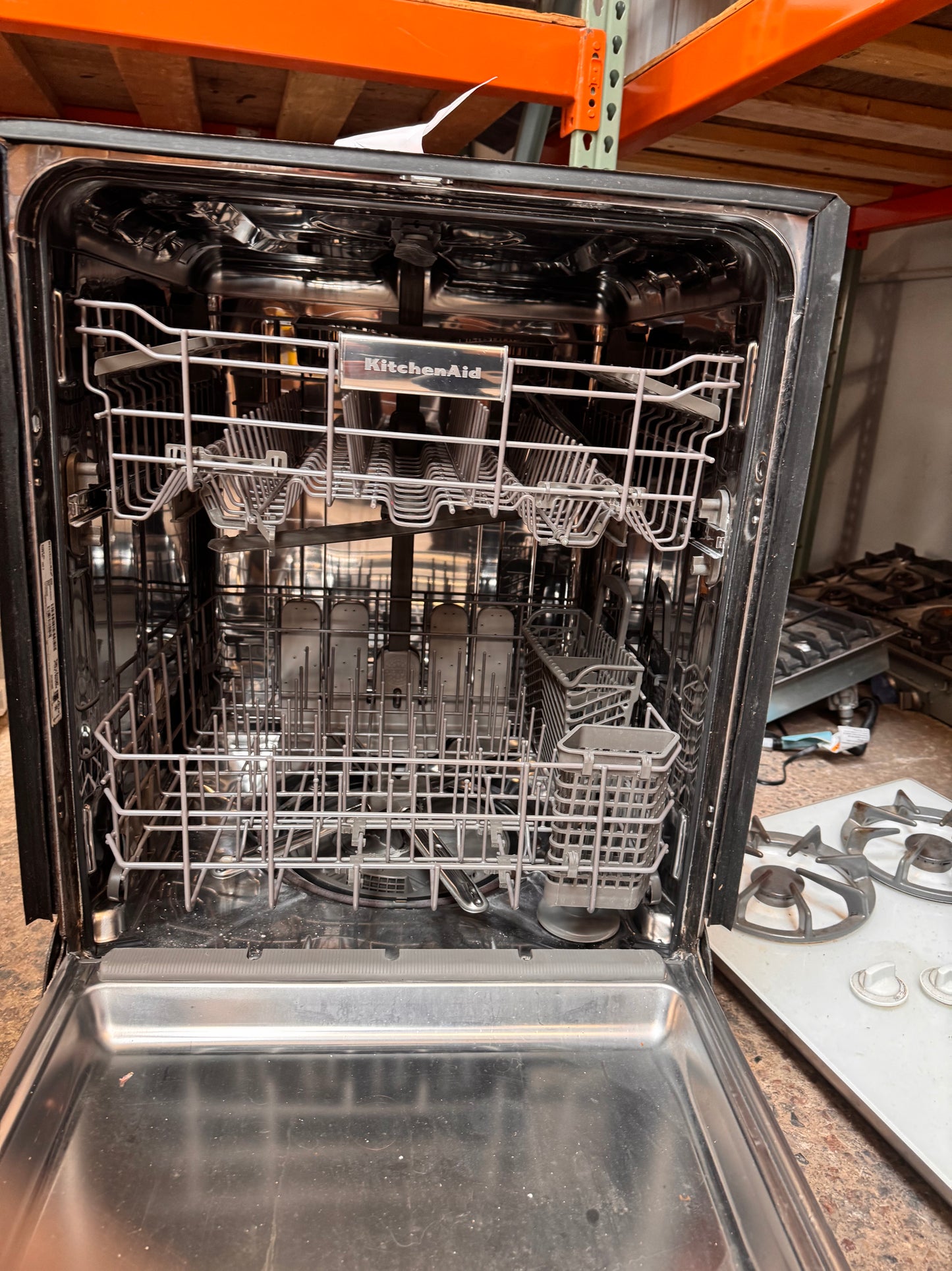 24in KitchenAid Built-In Dishwasher, Stainless