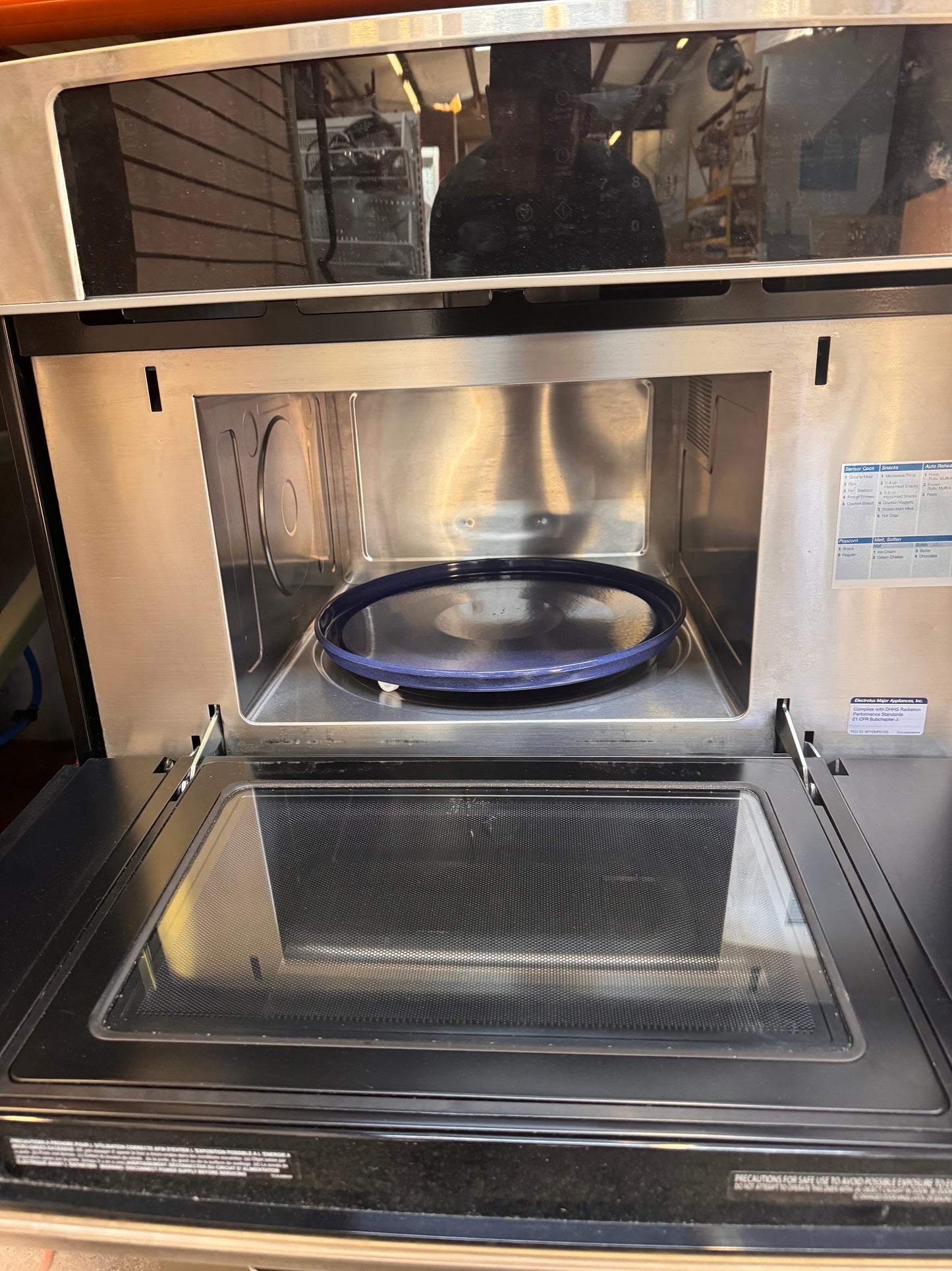 30in Electrolux Wave-Touch Combination Wall Oven and Microwave, Stainless