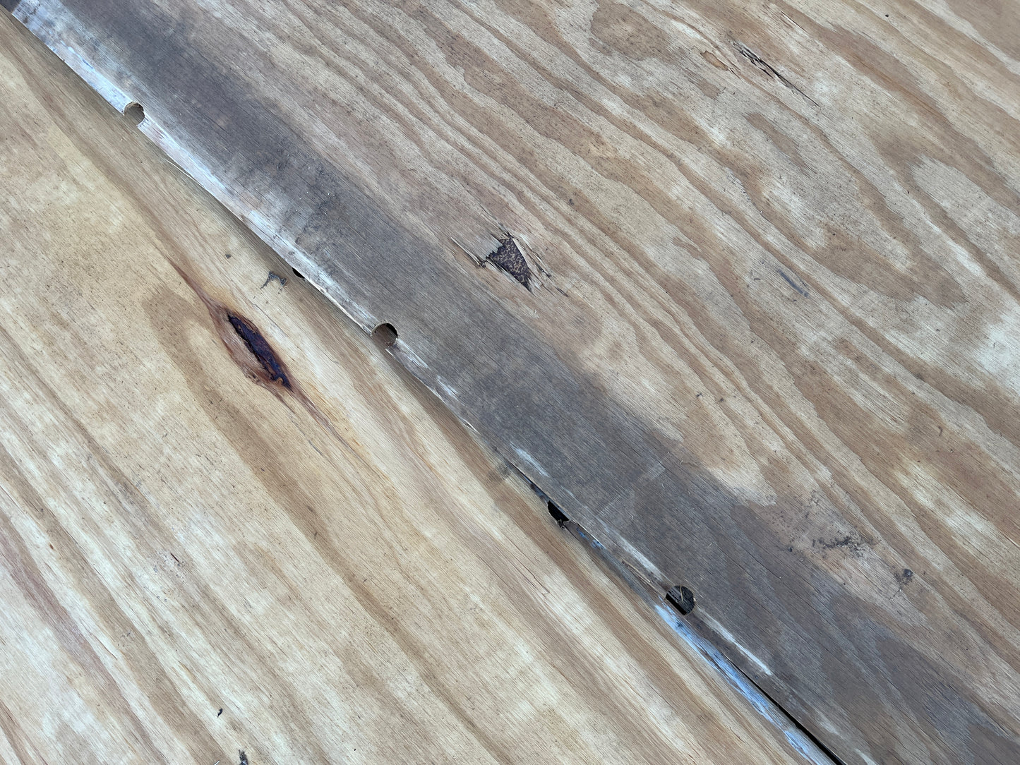 1/4" Salvaged Plywood Strips