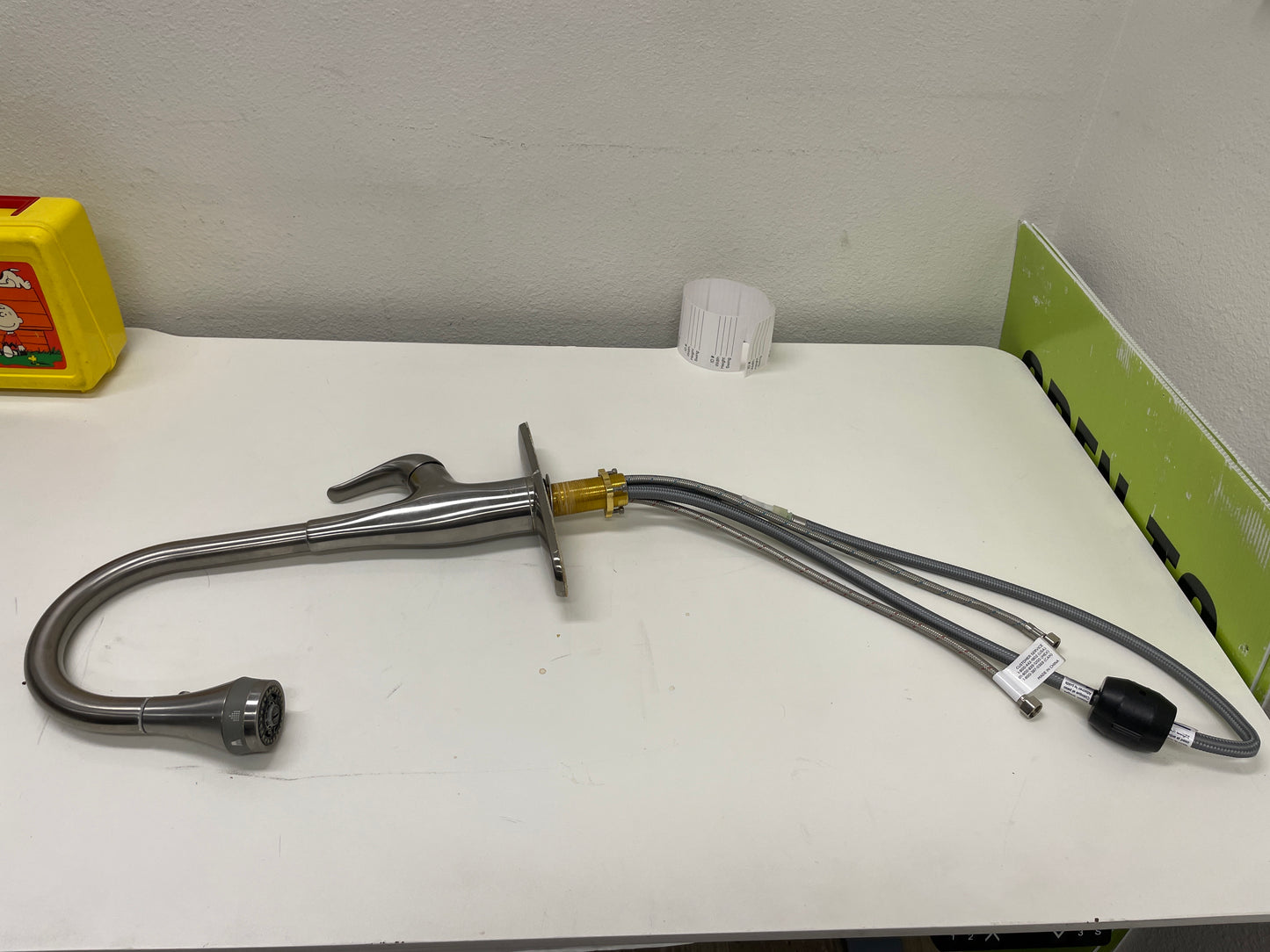Reclaimed Pull-Out Kitchen Faucet, Brushed Nickel