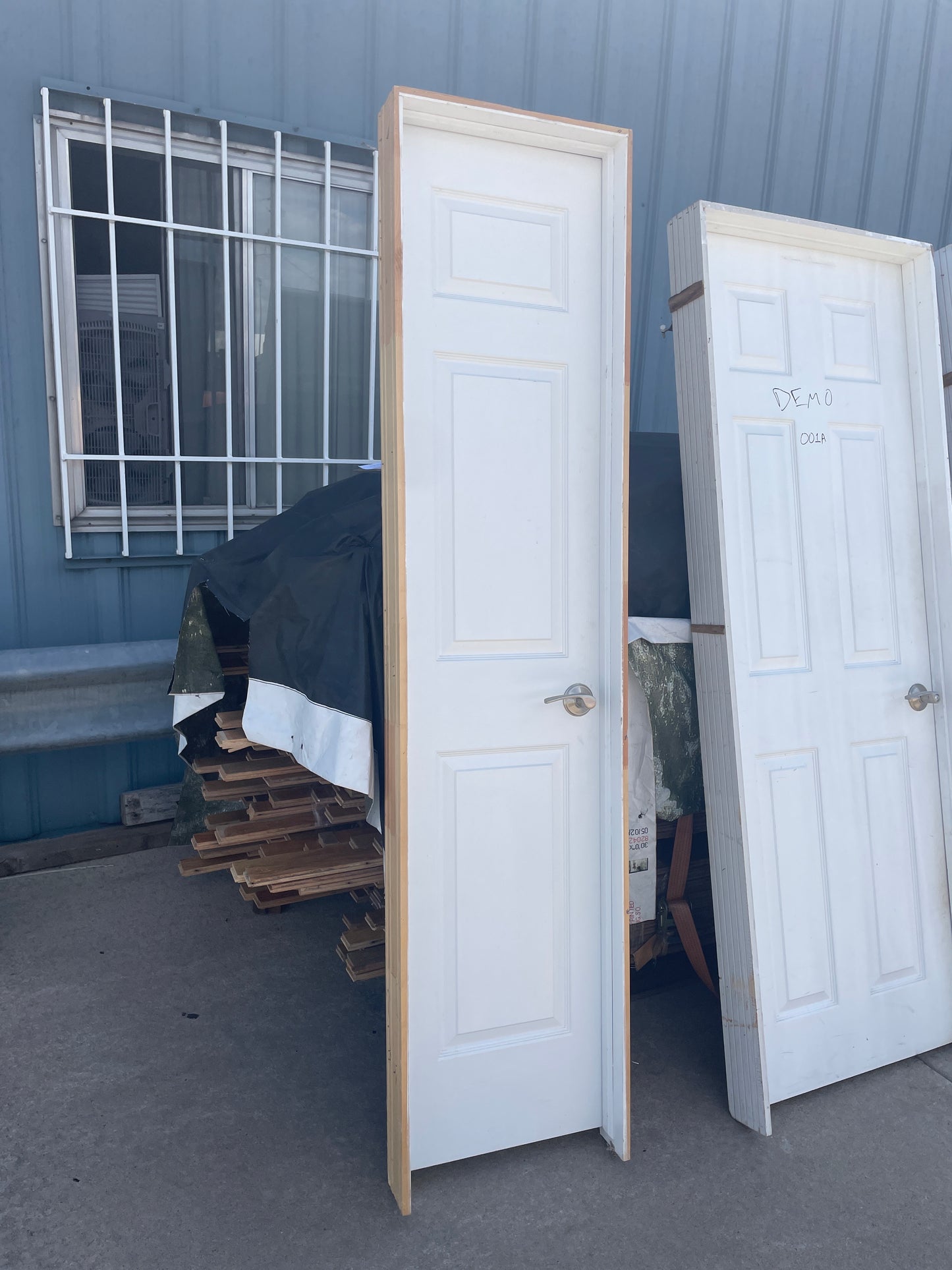 18x80 RHS Interior Hollow 2 Panel Prehung Door, White