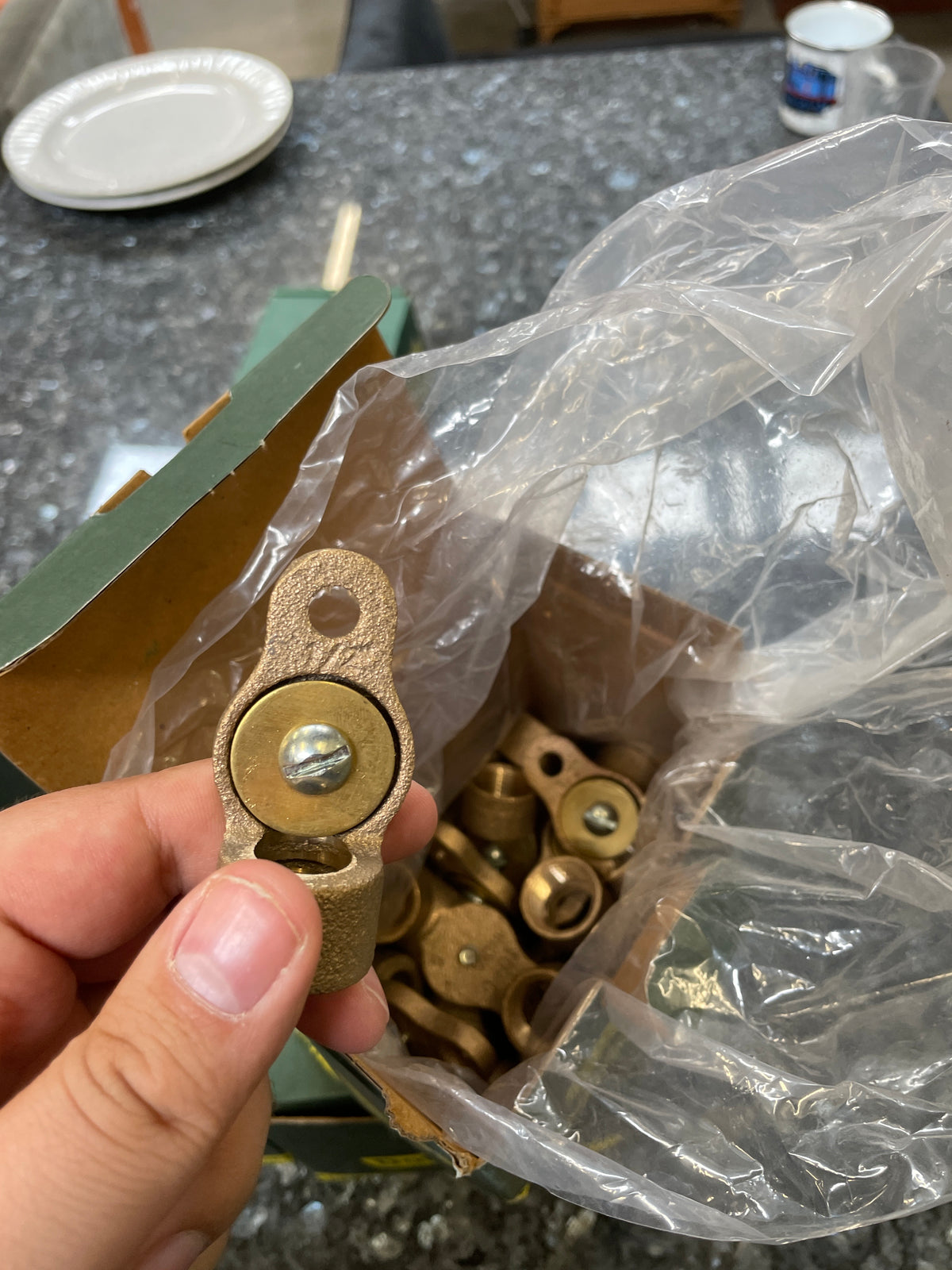 Dottie HUB50L 1/2 Inch Bronze Grounding Hubs, New
