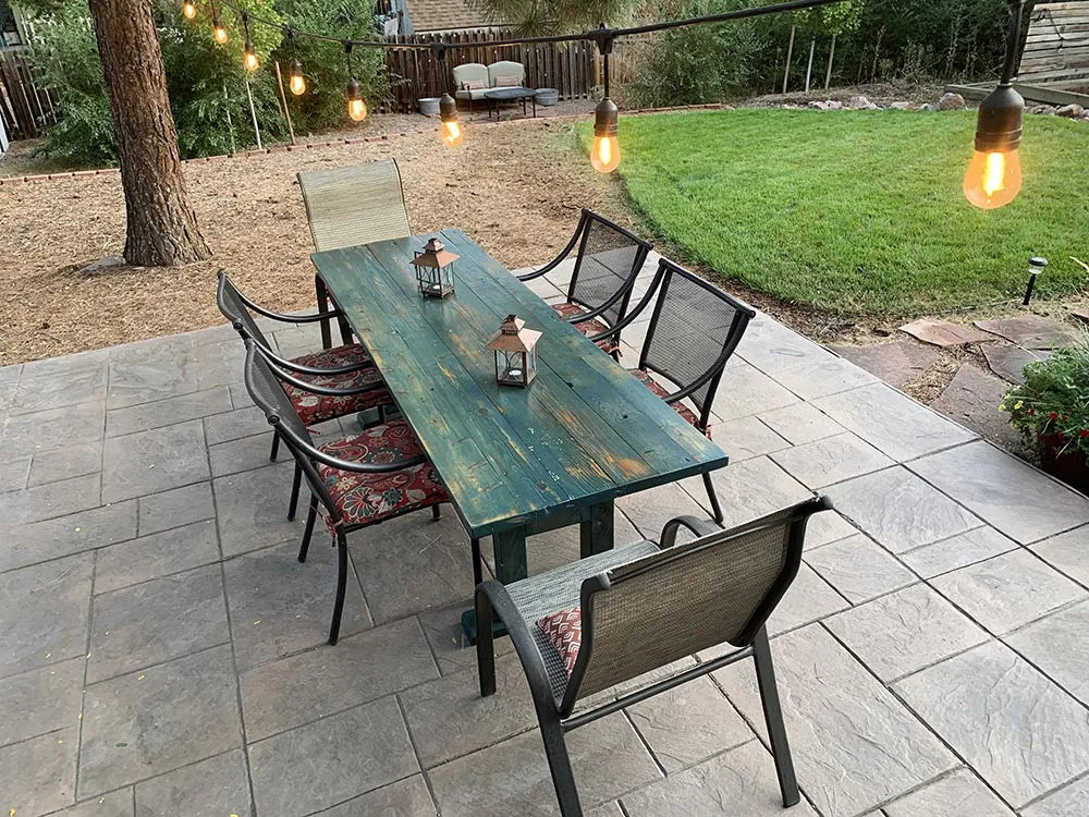 Pergola Patio Table