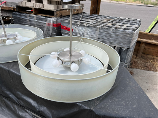 Modern Drum Pendant Light 24" Diameter [1003.02]