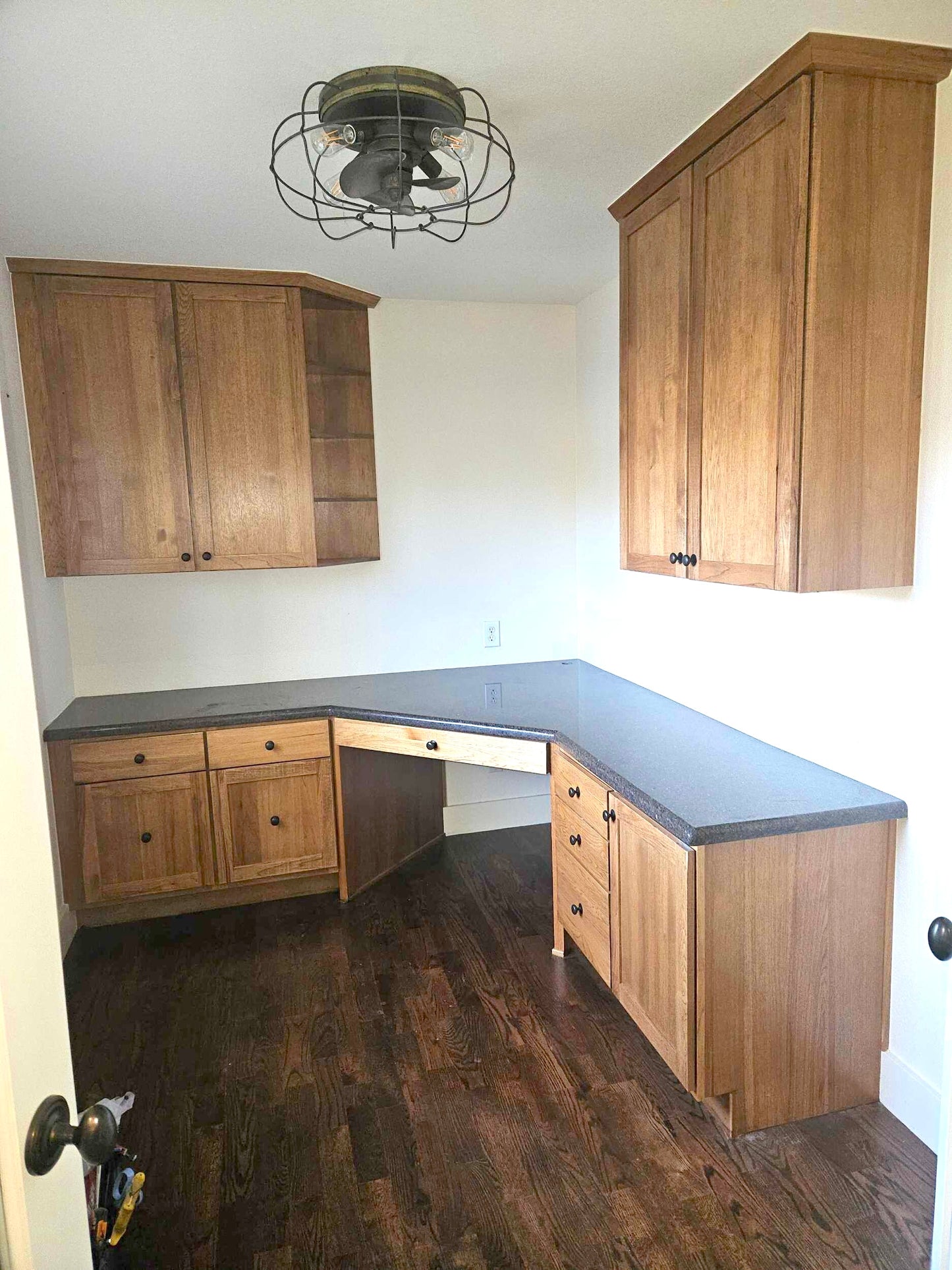 Oak Cabinet Set Complete Matching Layout [1114.01]