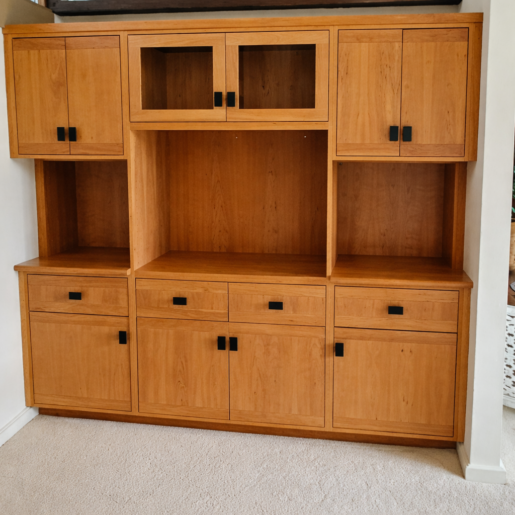 89 1/2 x 80 Built In 9 Pc Cabinet Wall Set [#225.01]