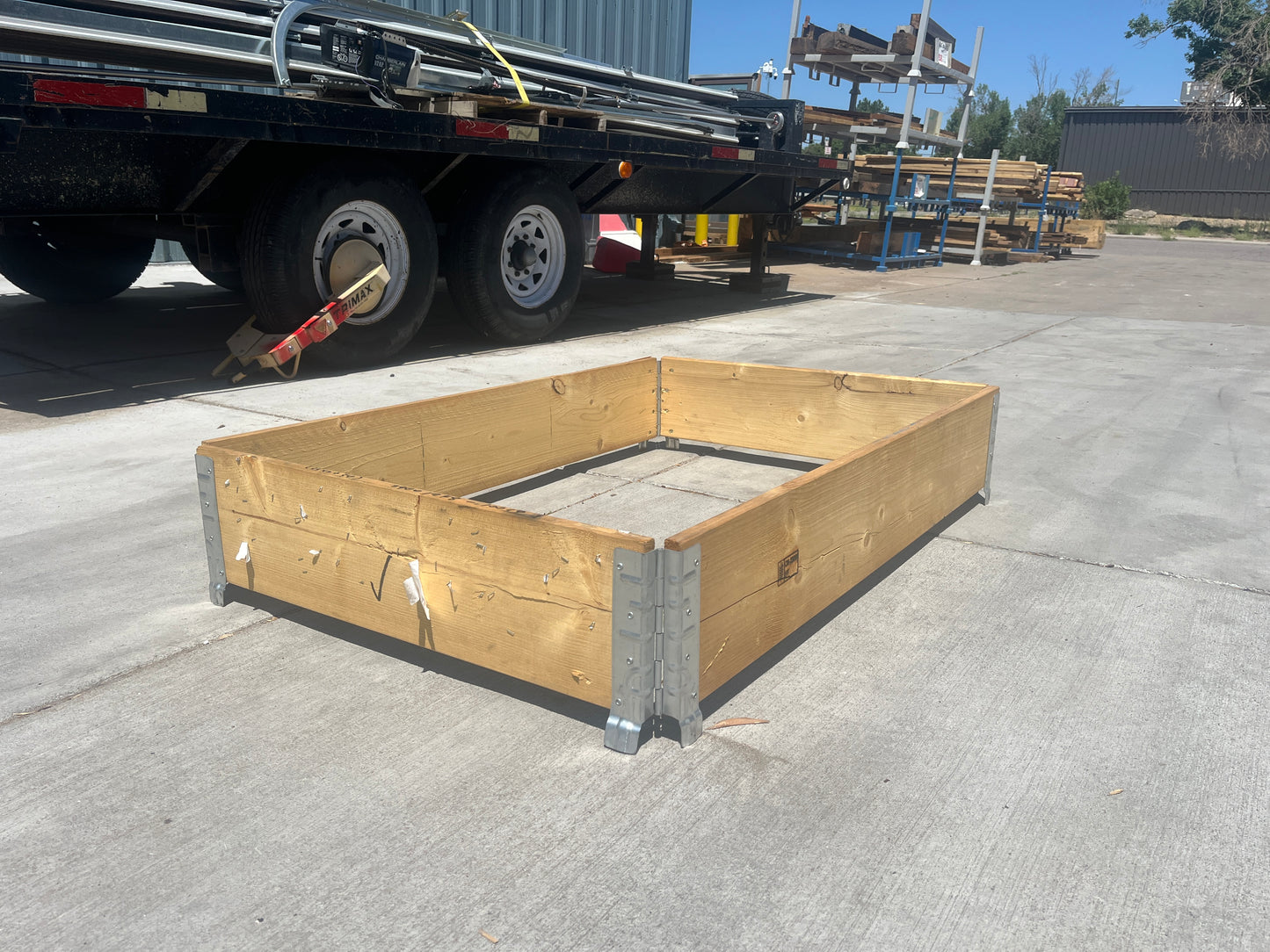 Reclaimed Pallet Collars, Instant Raised Garden Bed Kits