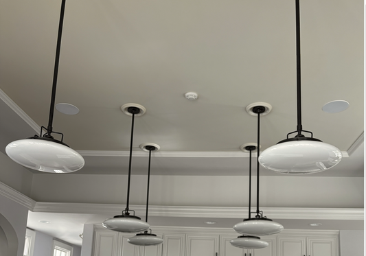Industrial Farmhouse Pendant Light [#J520.03]