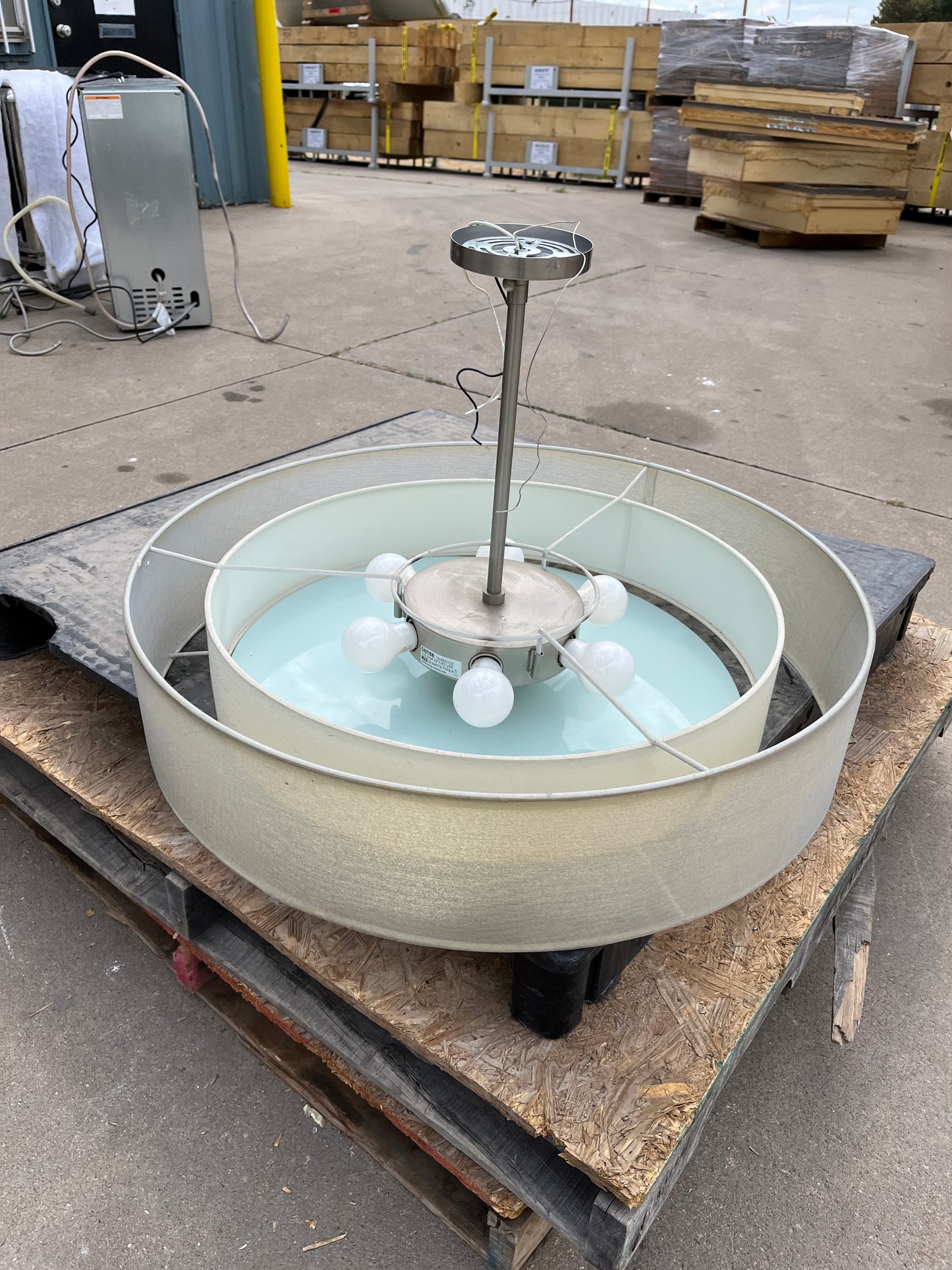 Modern Drum Pendant Light 24" Diameter [1003.02]