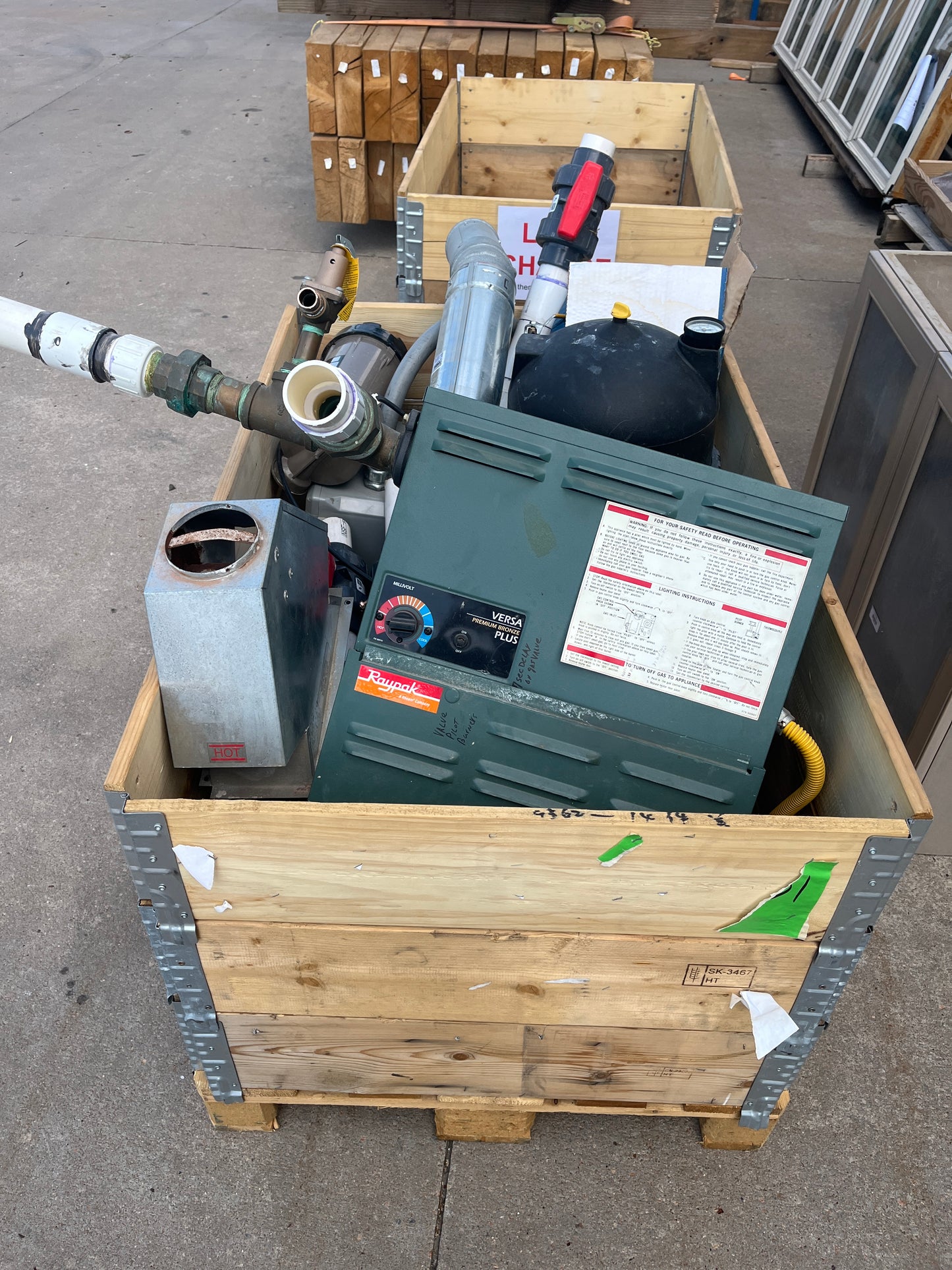 Pool Package, Complete Commercial Pool Spa Equipment Lot