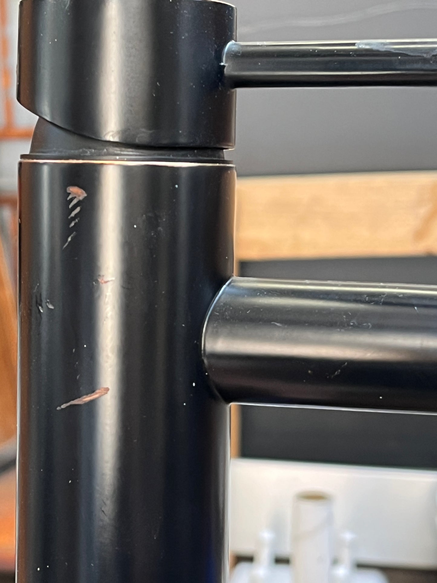 Matte Black Elite Bathroom Faucet, Single Hole [#422110]