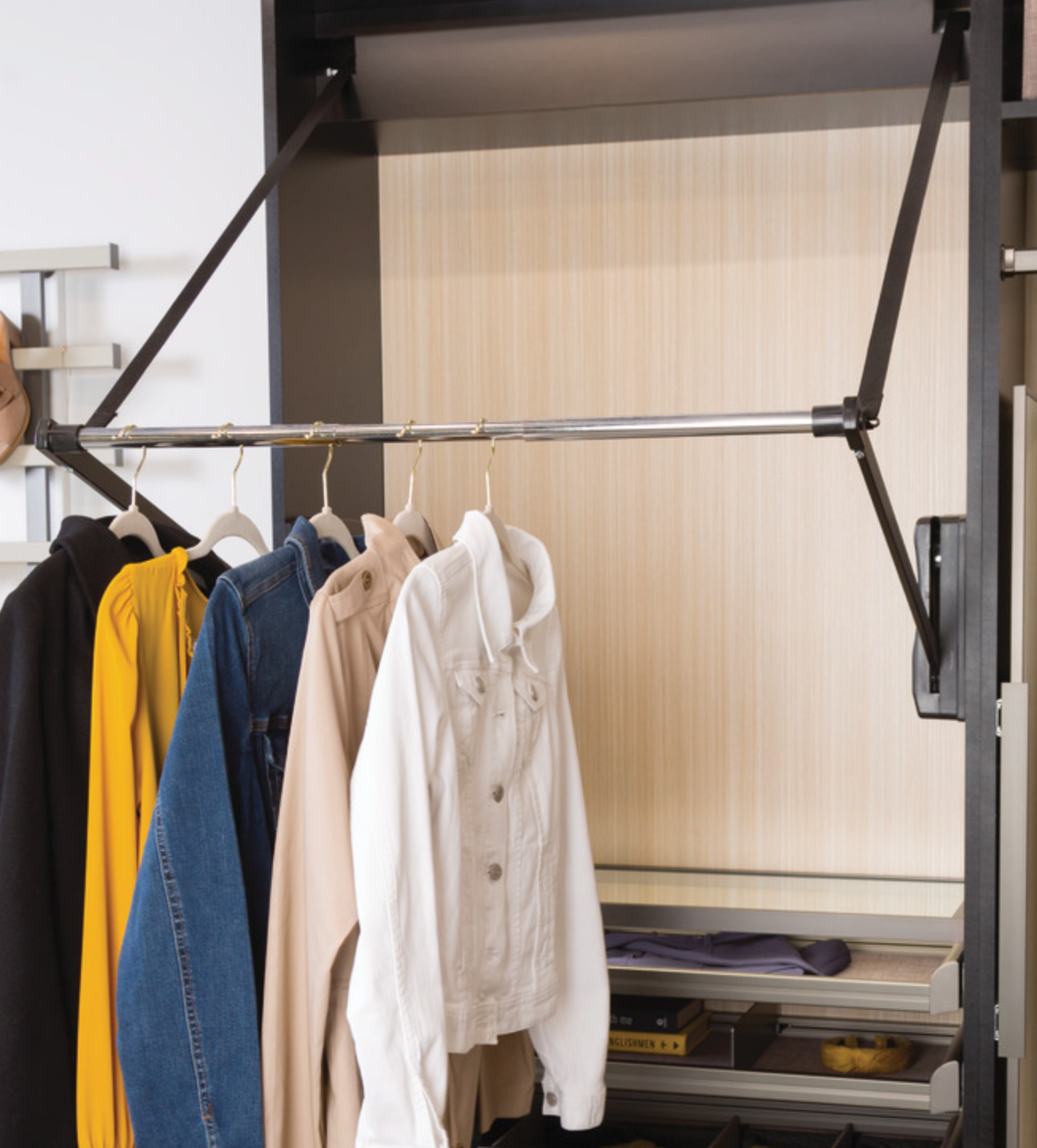 Motorized Wardrobe Lift – Standard 27–33″ [814.01]