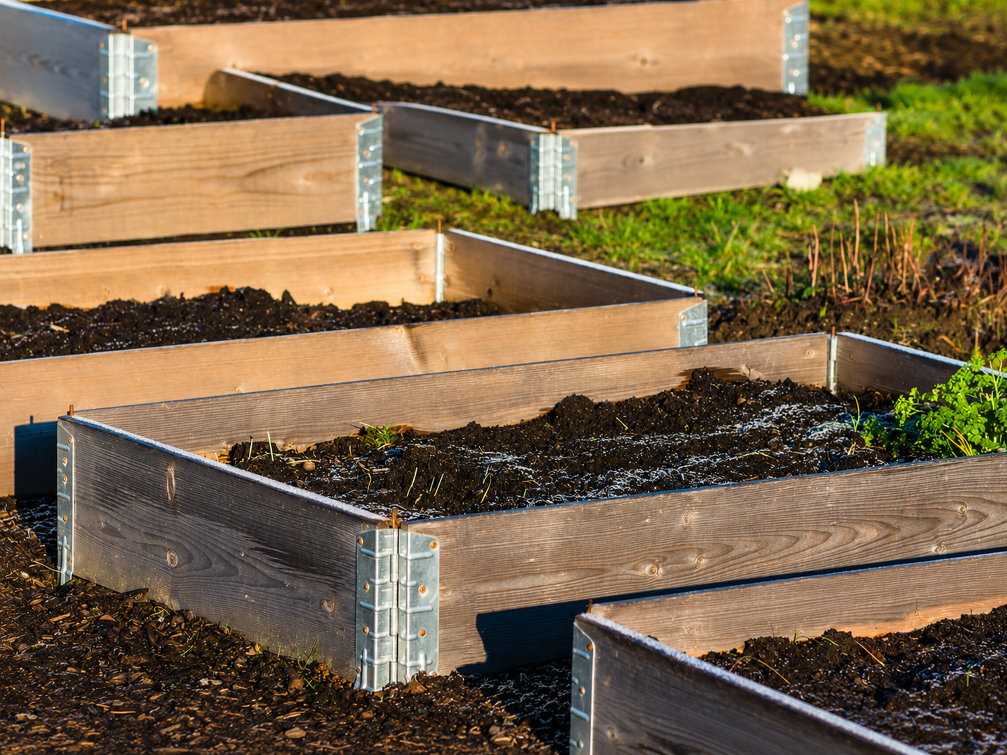 Reclaimed Pallet Collars, Instant Raised Garden Bed Kits
