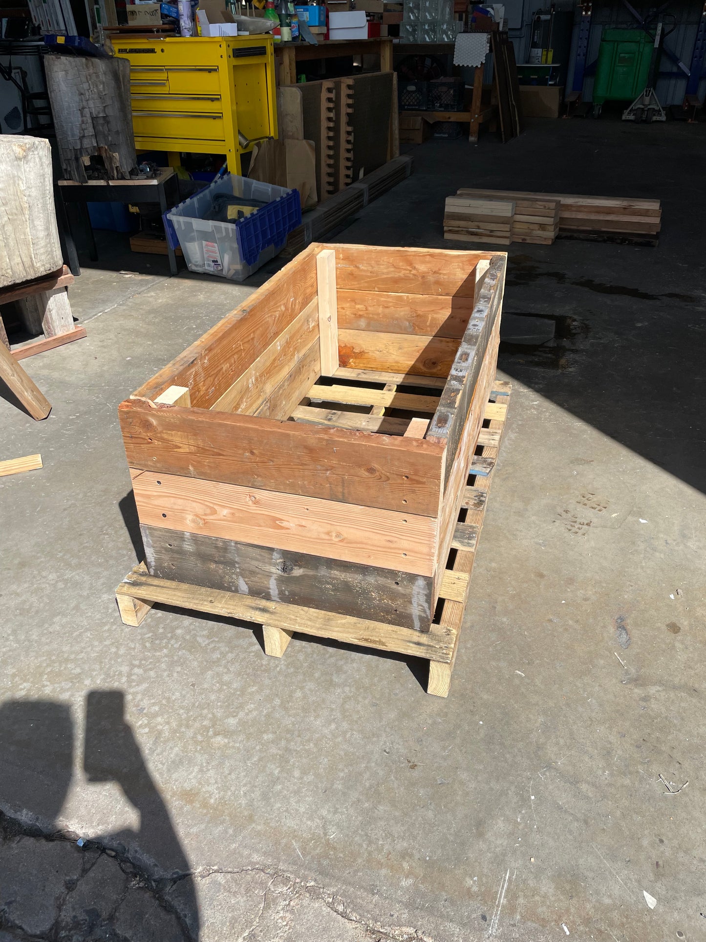 Reclaimed Wood Raised Garden Bed Kit (Made to Order)