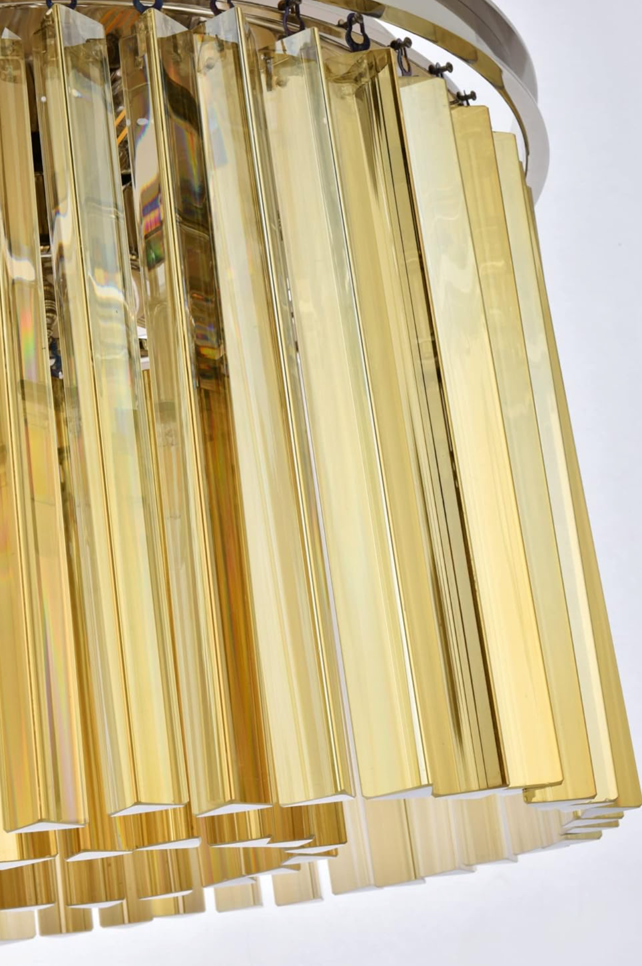 Modern Crystal Drum Chandelier [#SNCC.604.01]