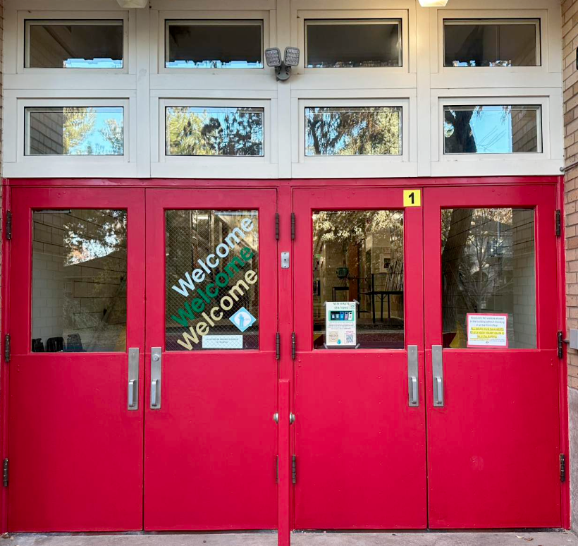 Salvaged School Doors from Denver Public Schools 36" x 83"