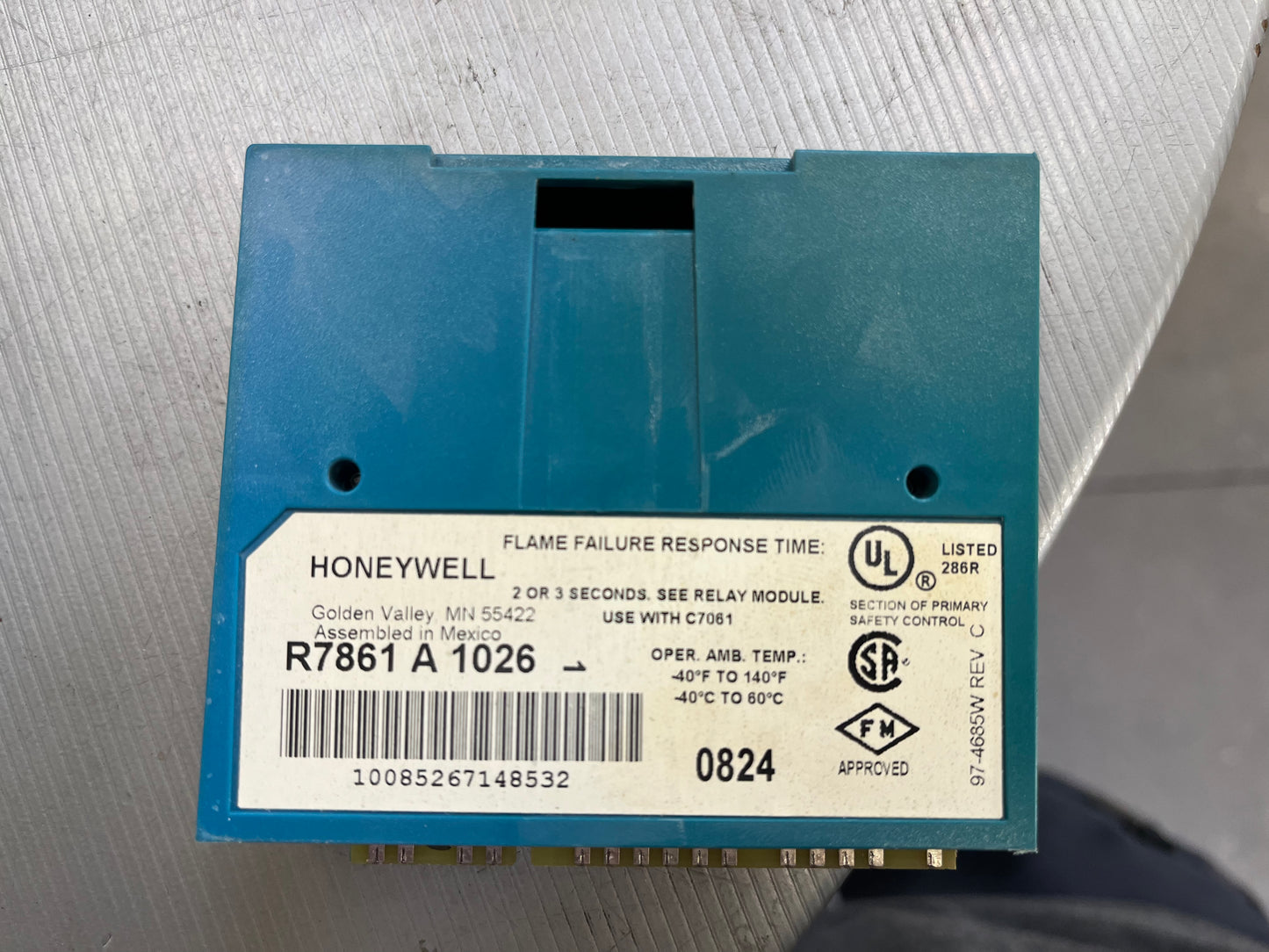 Honeywell Burner Control Unit + Amplifier + Spark Generator [813.06]