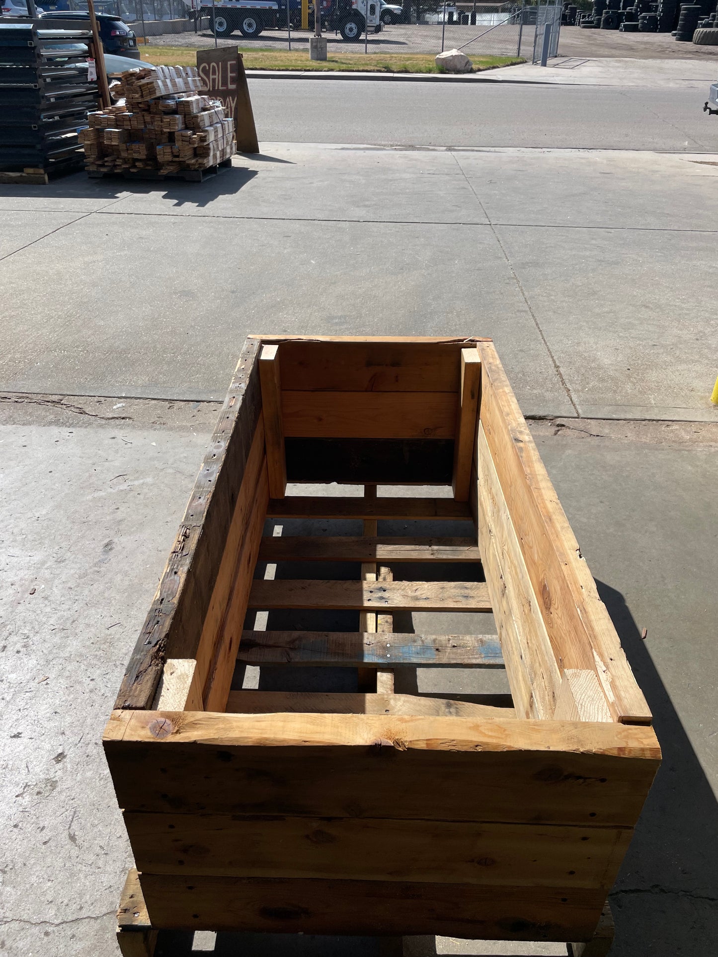 Reclaimed Wood Raised Garden Bed Kit (Made to Order)