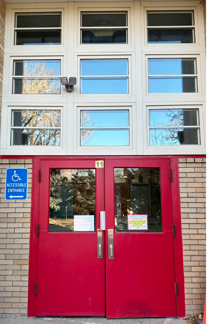Salvaged School Doors from Denver Public Schools 36" x 83"
