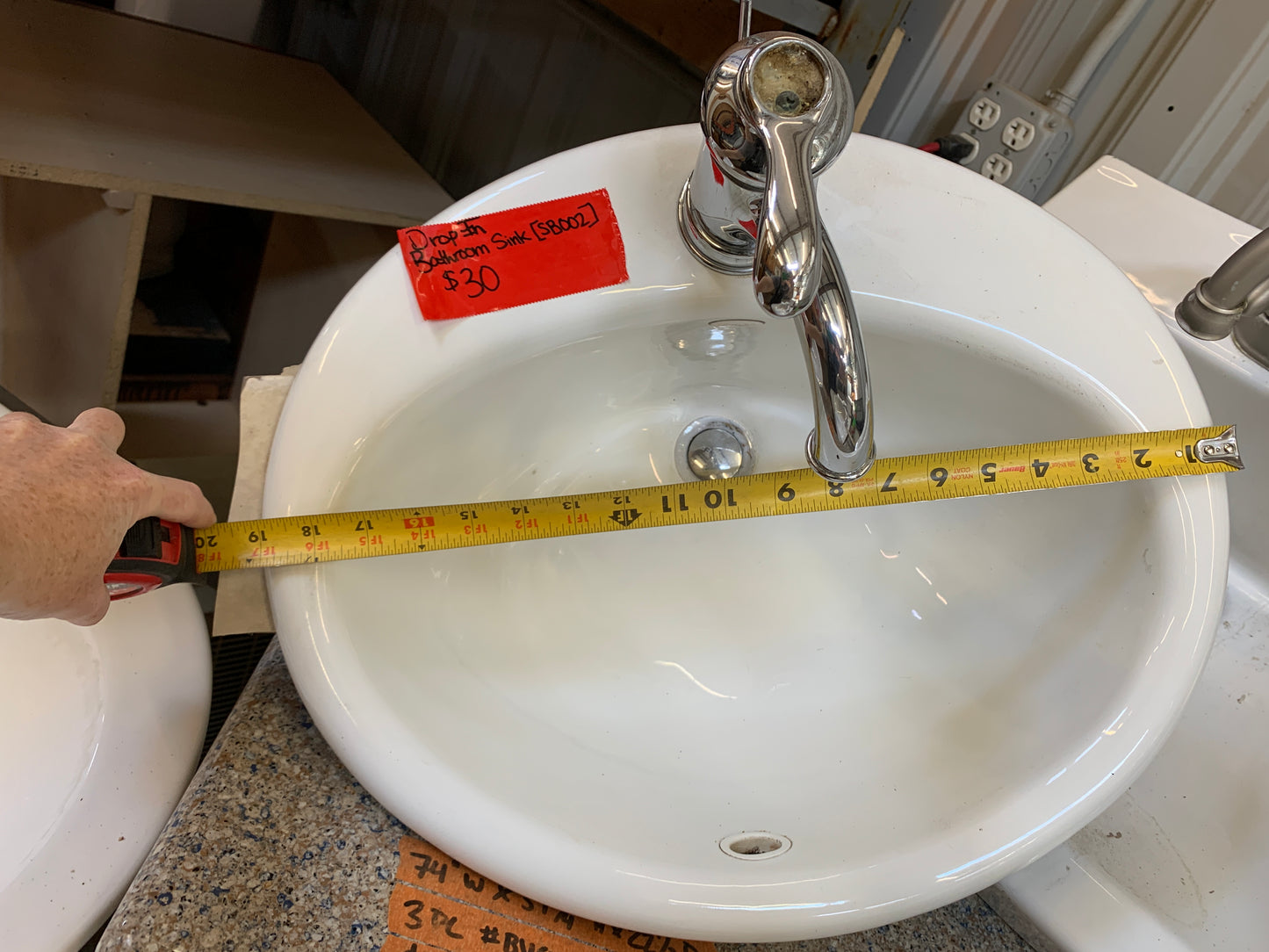 Drop In Bathroom Sink [1002.98]