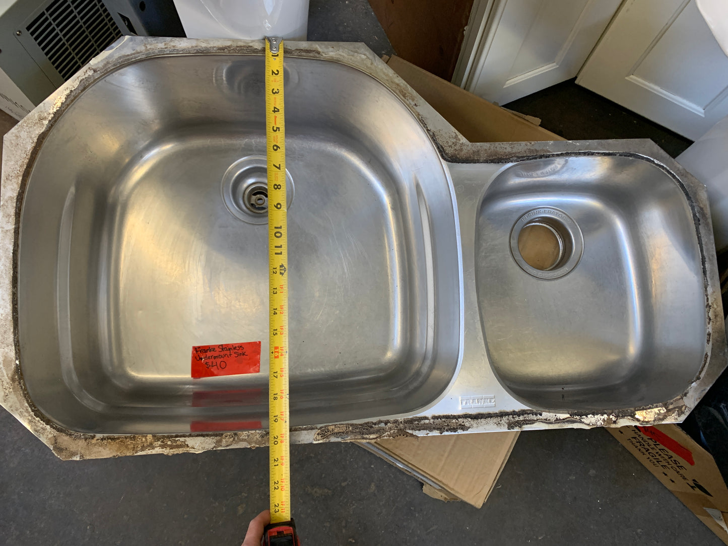 Franke Stainless Under Mount Sink [801.01]