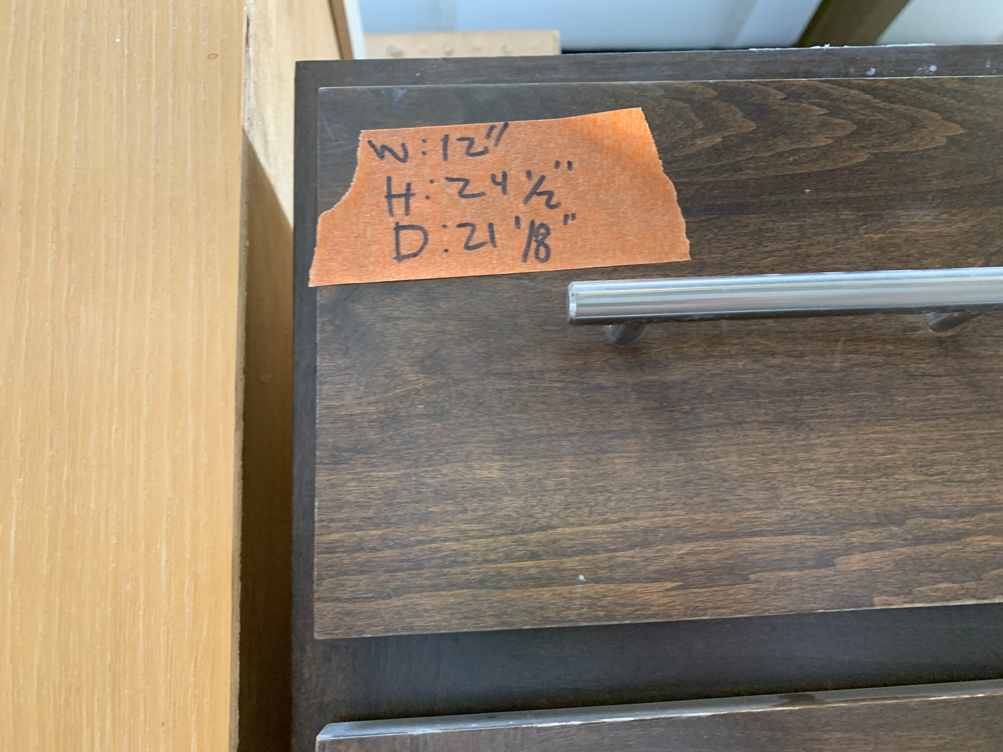 Dark Wood Base Cabinet Set [924.01]