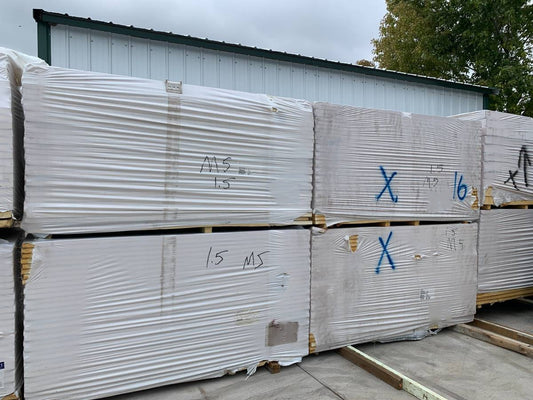 Polyiso Insulation Boards – 4' x 8' Sheets (1.5" - 2.1" Thick)