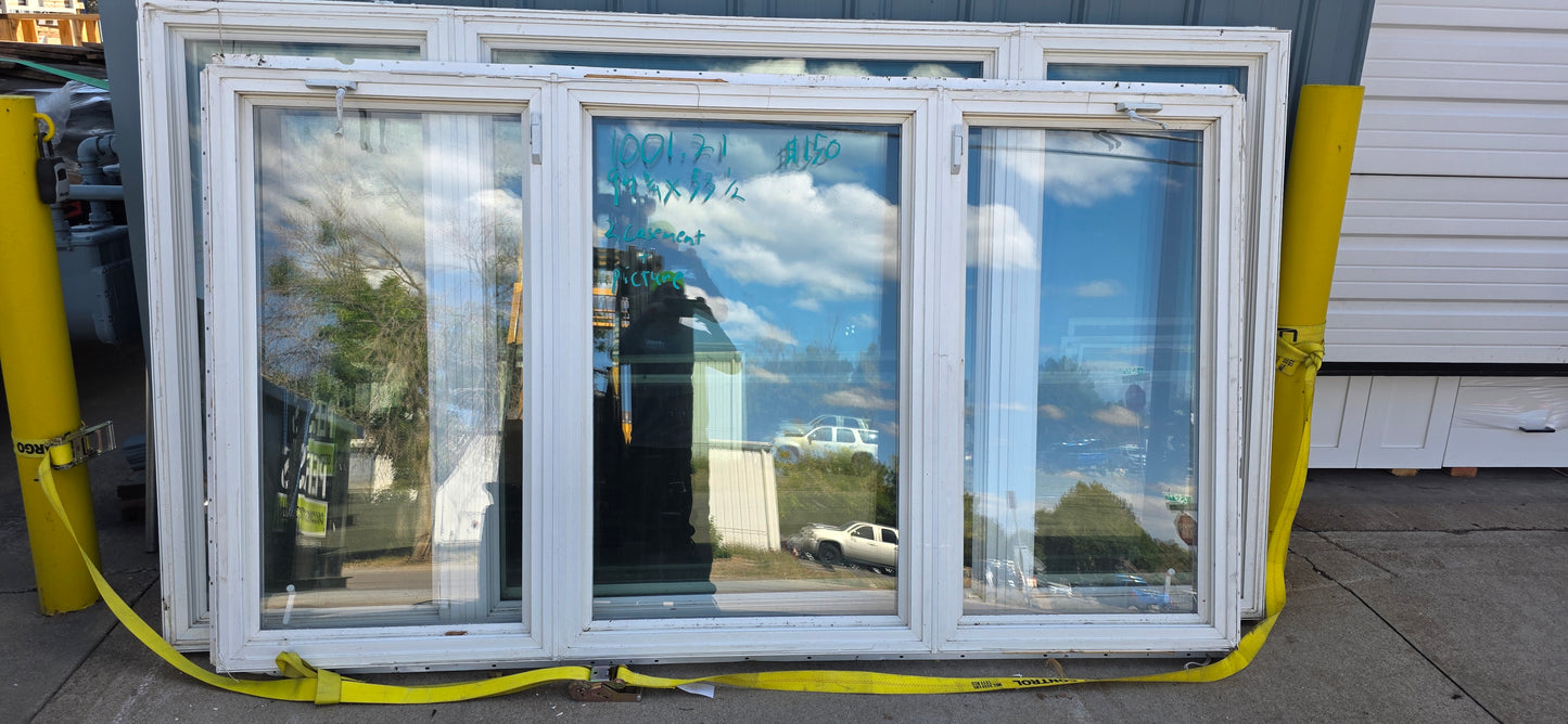 Double-Paned Casement &amp; Picture Window 94 3/4" x 53 1/2" [1001.21]