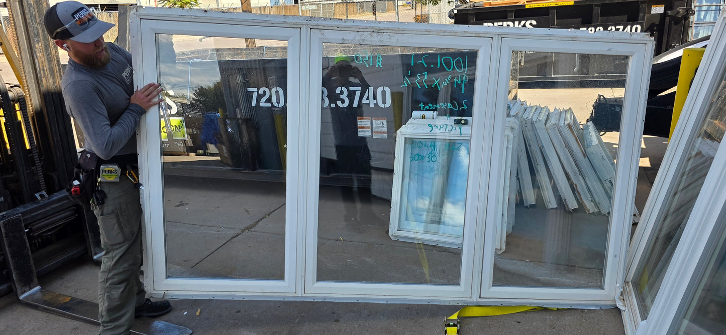 Double-Paned Casement &amp; Picture Window 94 3/4" x 53 1/2" [1001.21]