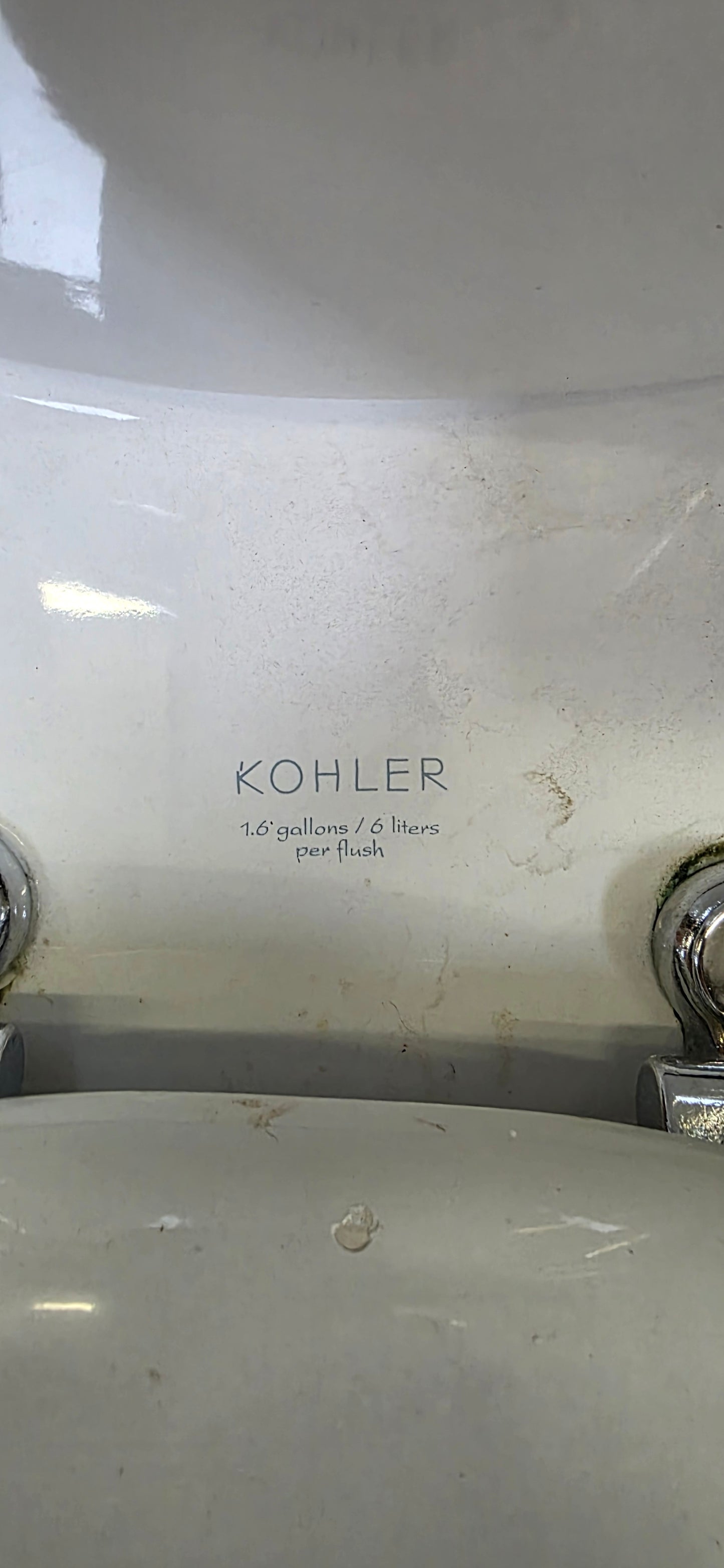 Kohler Two-Piece Toilet, 1.6 GPF [#116.02]