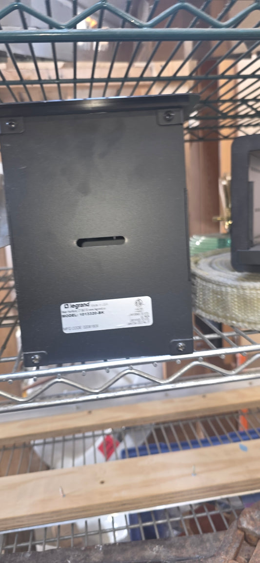 Legrand In-Wall Media Box Black  ID [#124.01]