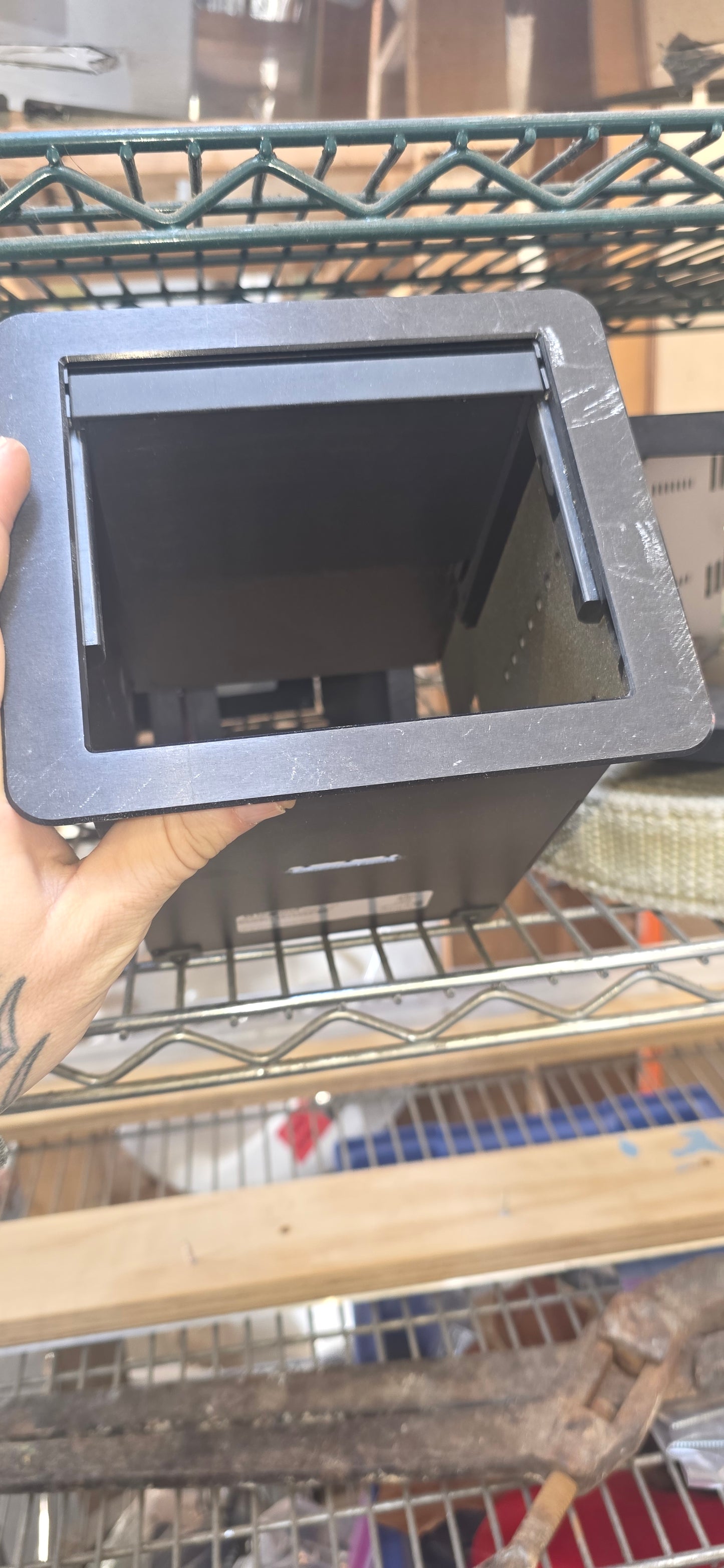 Legrand In-Wall Media Box Black  ID [#124.01]