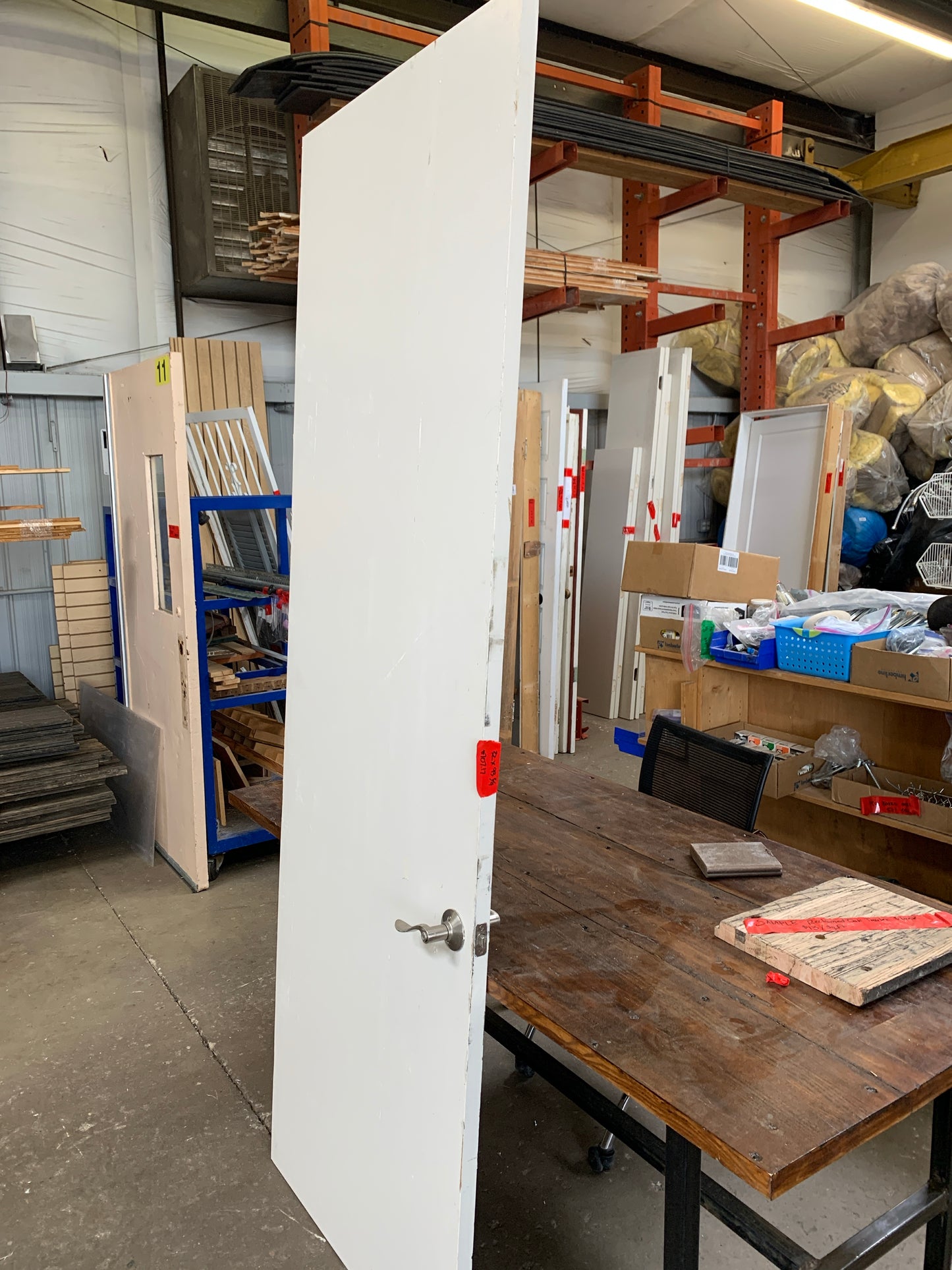 32" x 93 3/4" Flush Interior Slab Door – Lever Handle [707.17]