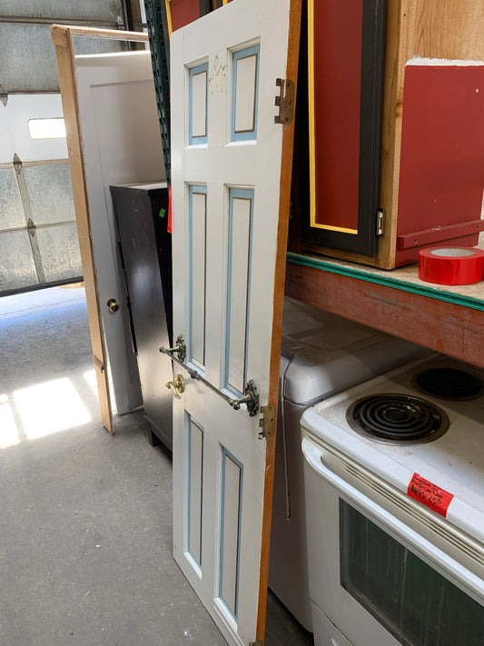 23 3/4" x 75" Painted Solid Wood Door – 6-Panel [707.08]