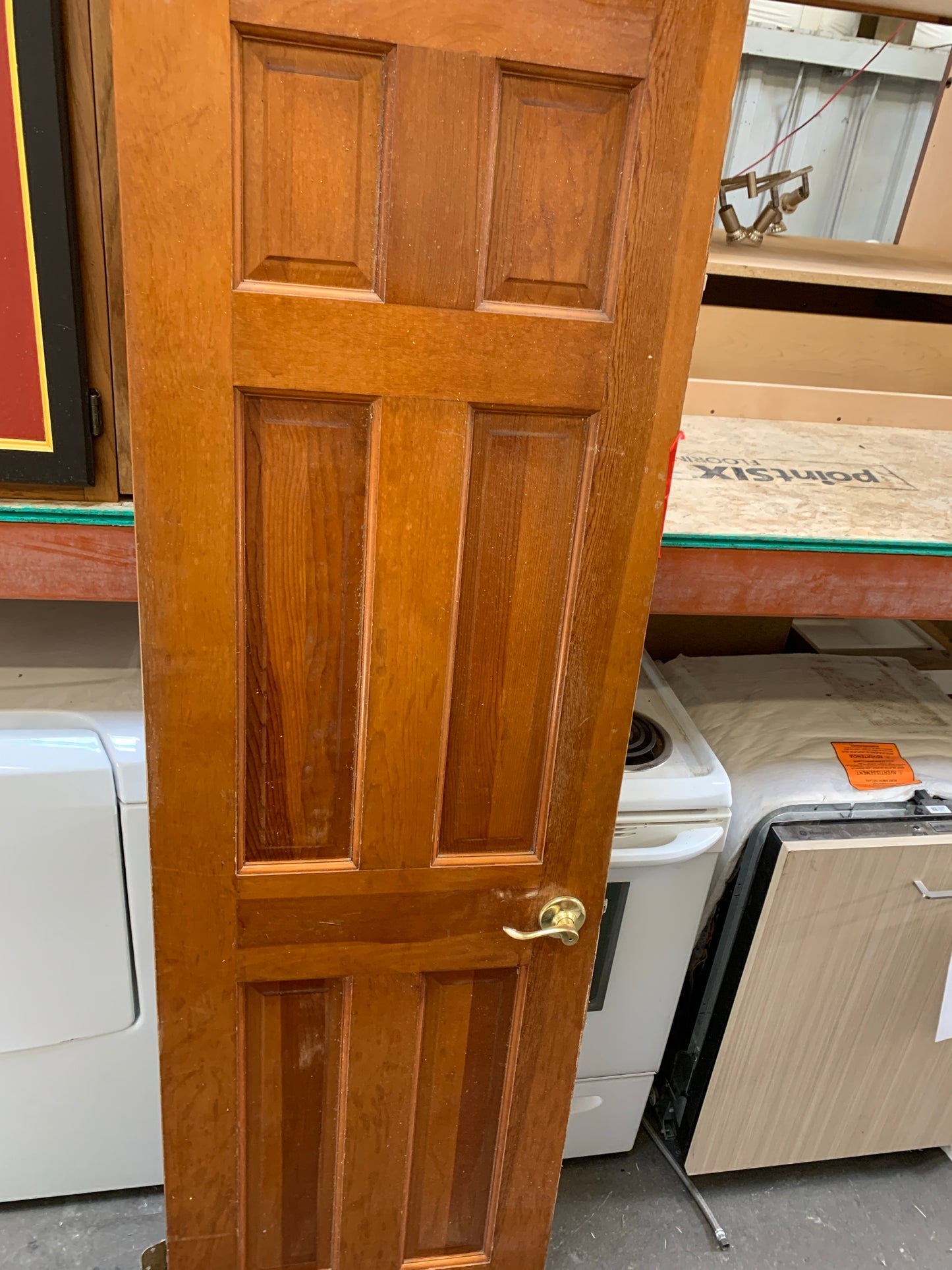 23 3/4" x 75" Painted Solid Wood Door – 6-Panel [707.08]
