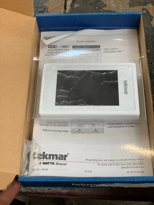 Tekmar WiFi Thermostat 562 630.02