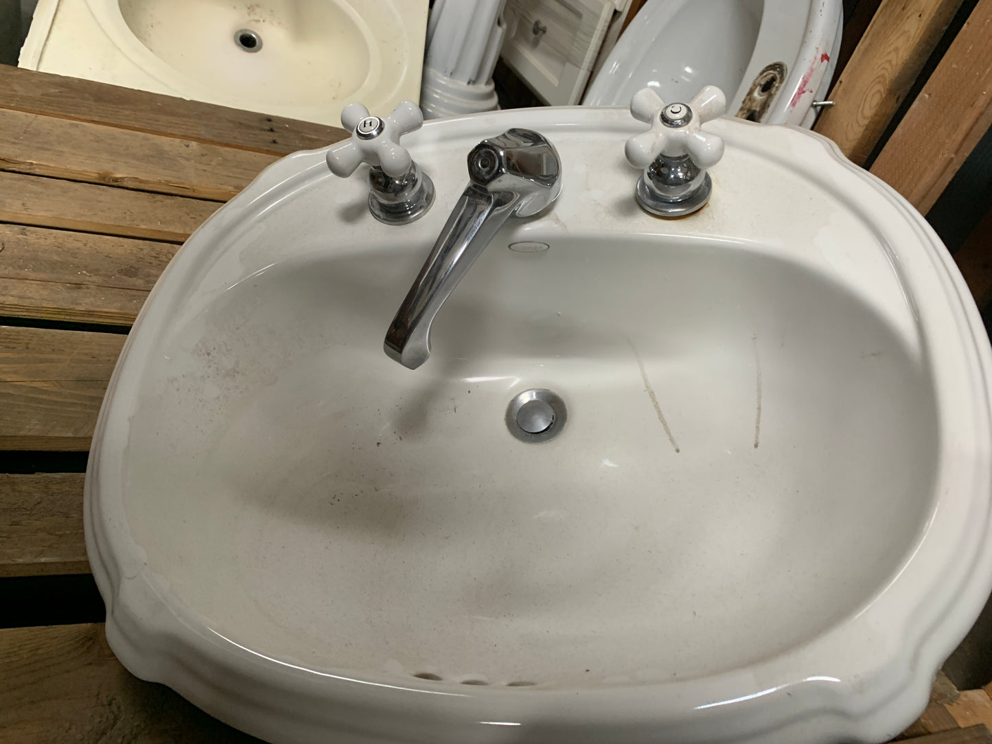 Kohler Drop-In Porcelain Sink [722.06]