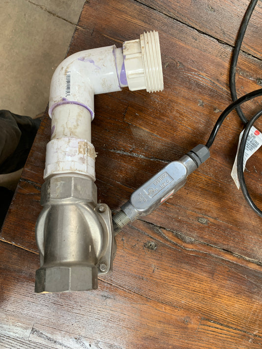Stainless Steel Solenoid Valve with Corded Power Connector 728.07