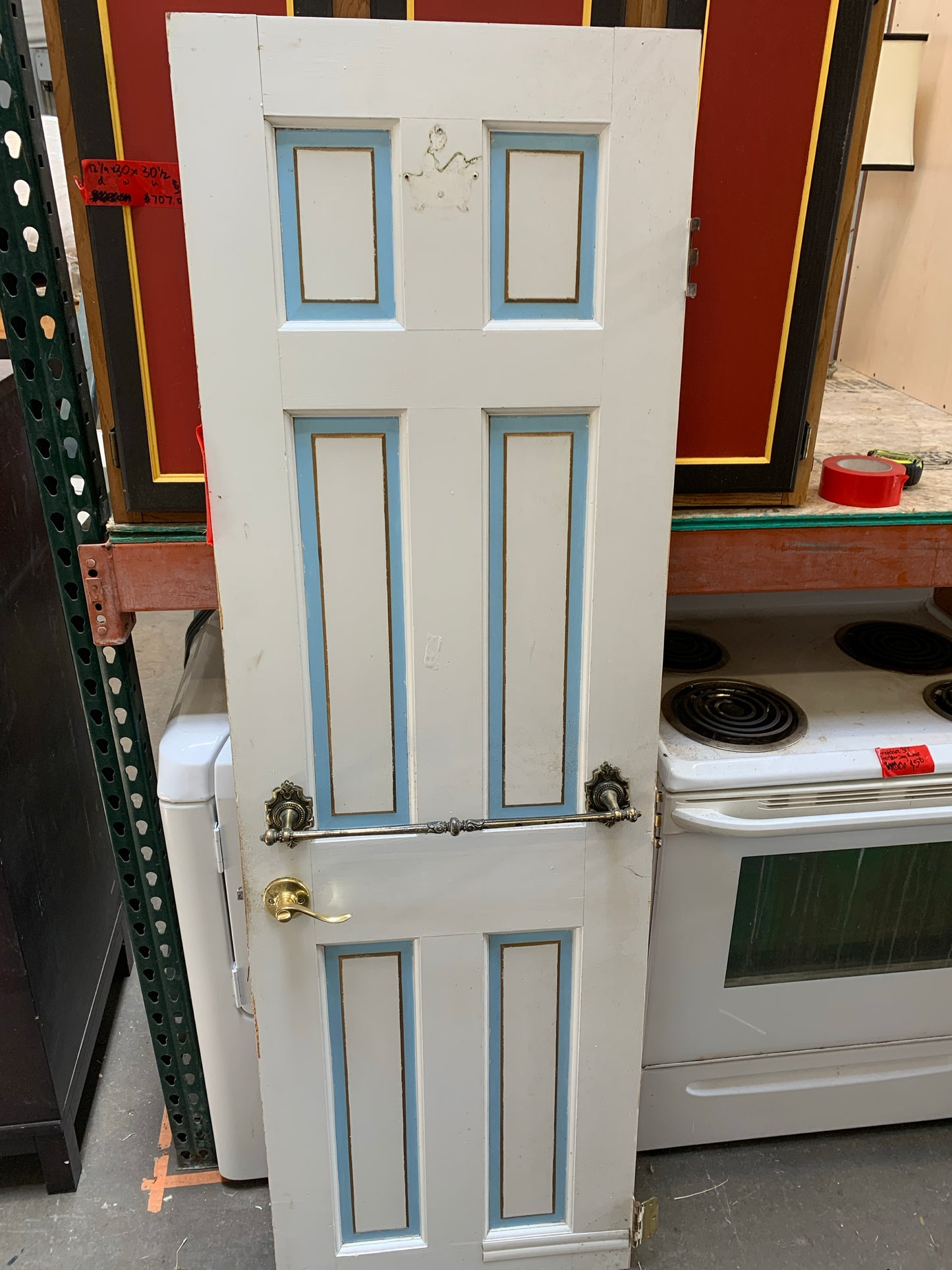 23 3/4" x 75" Painted Solid Wood Door – 6-Panel [707.08]