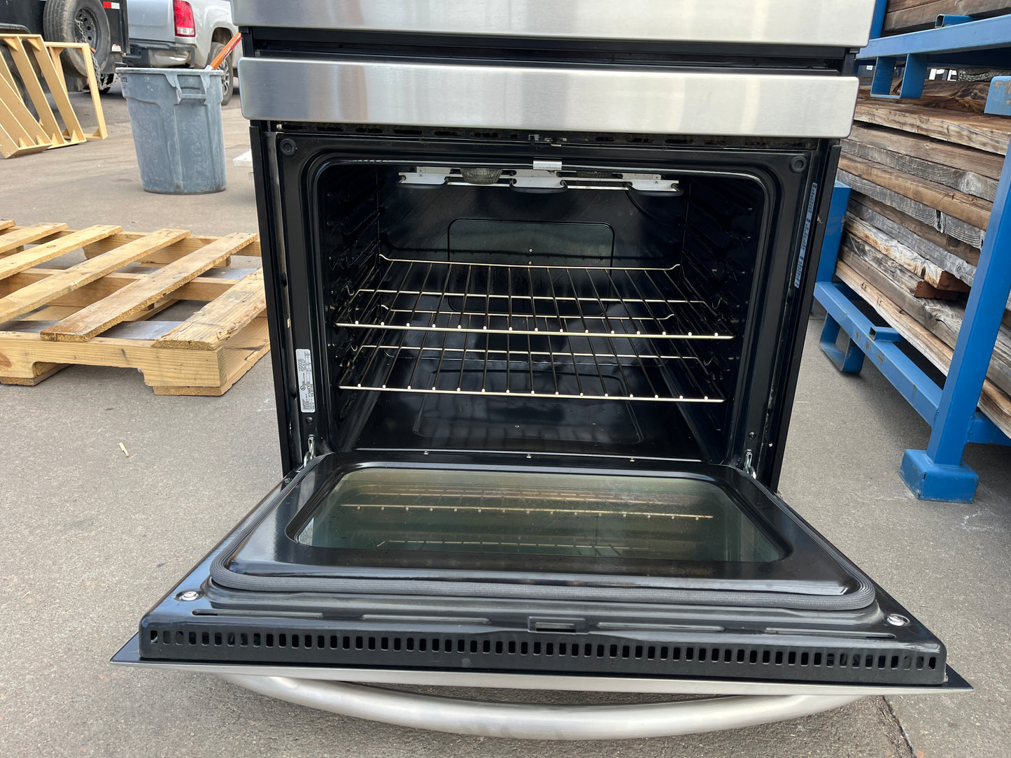 GE Profile Double Wall Oven Stainless Steel [#107.01]