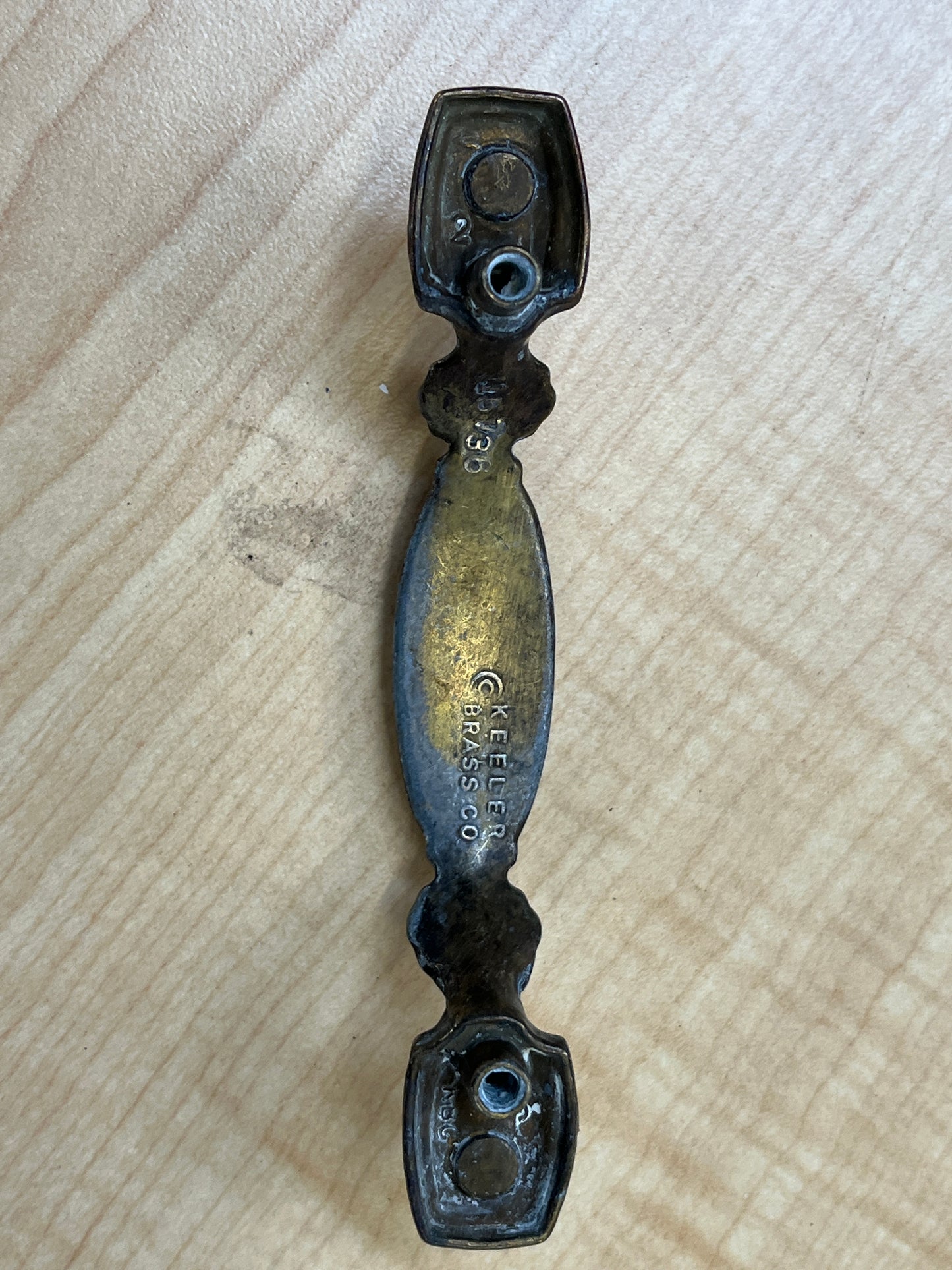 Keeler Brass Vintage Drawer Pulls Antique Brass [#E506.01]