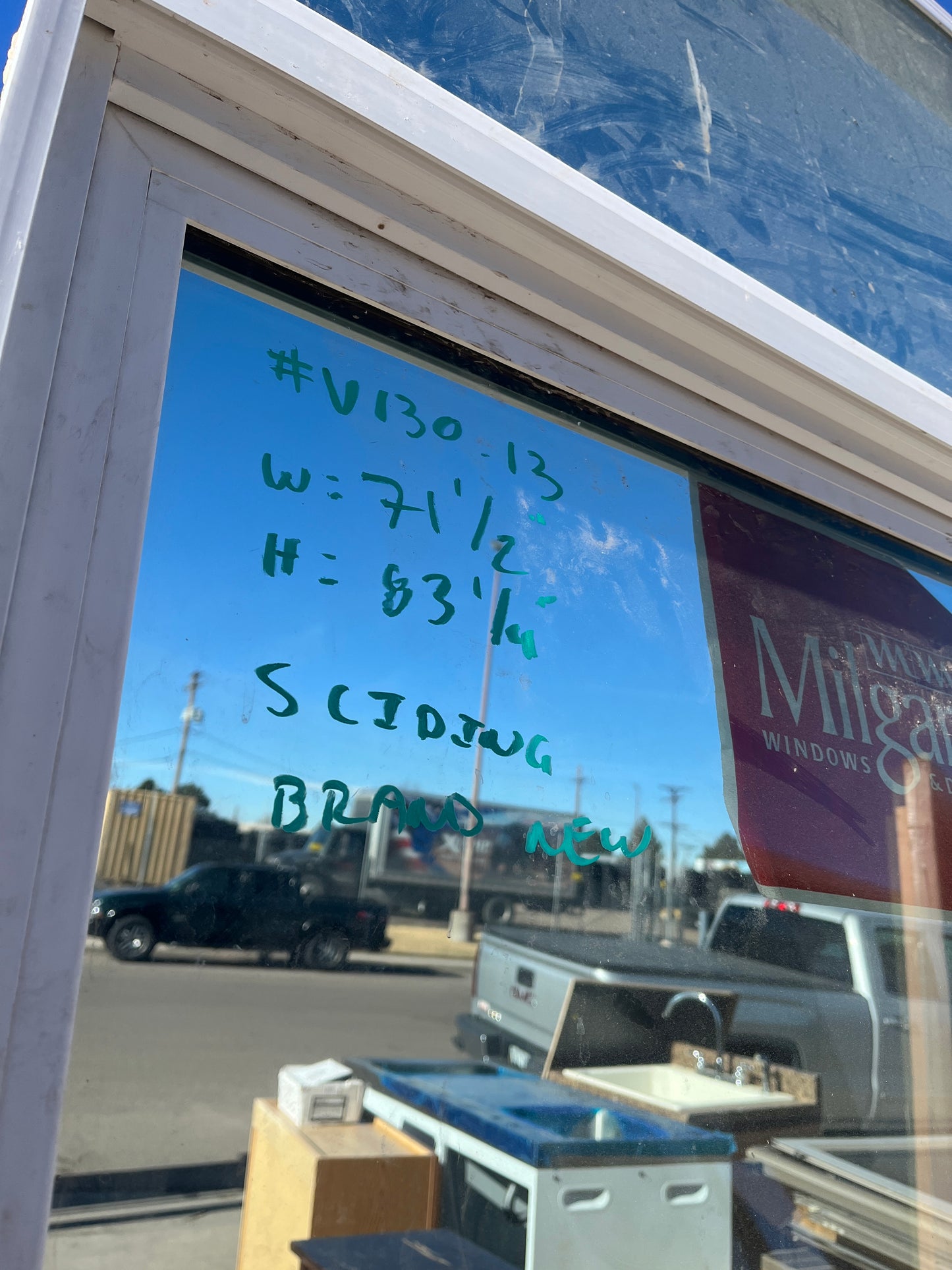 Milgard Sliding Window [#V130.13]