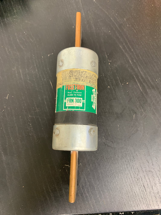 Bussmann Fusetron FRN-R-300 Dual-Element Time-Delay Fuse [1002.79]