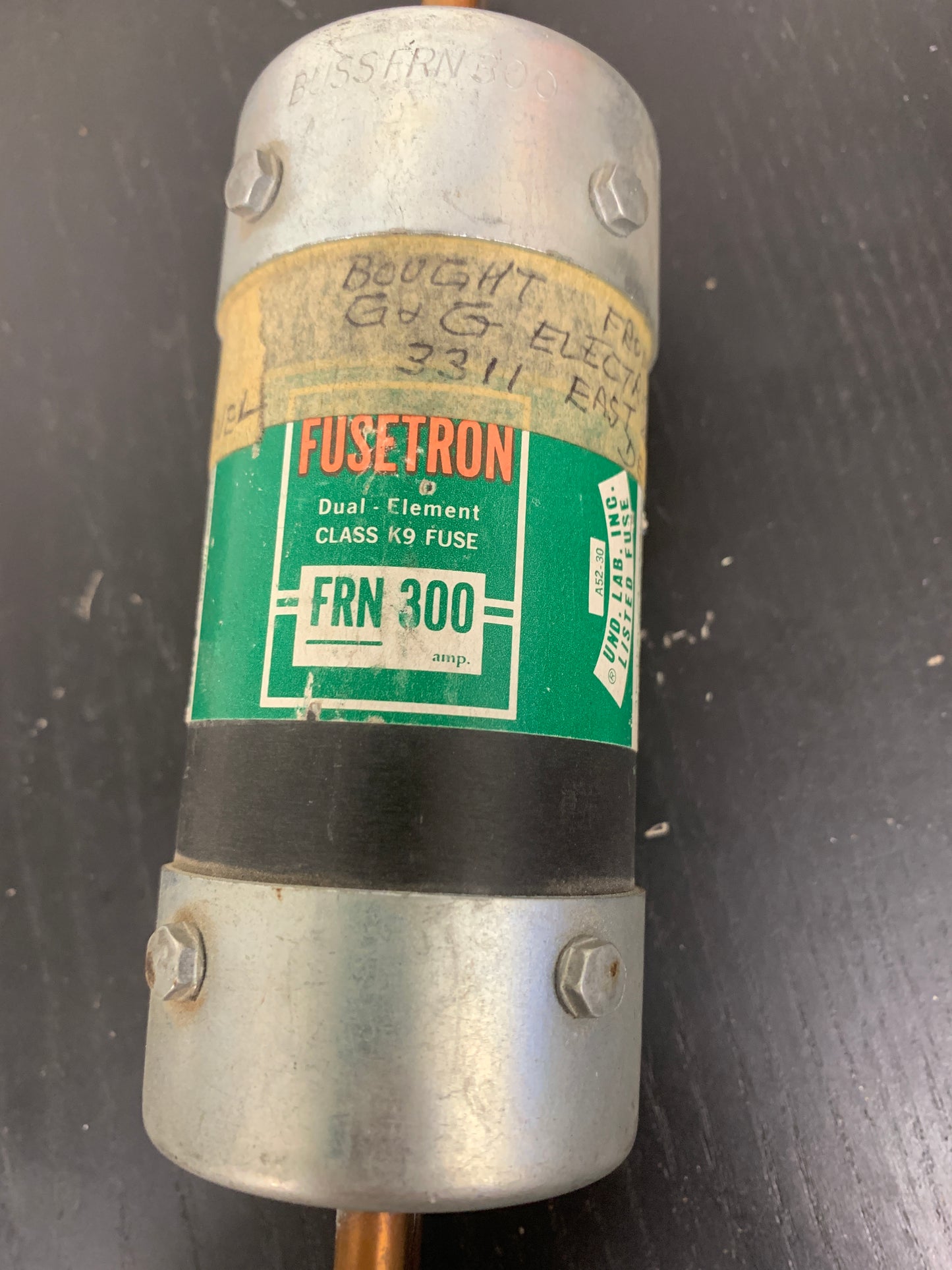 Bussmann Fusetron FRN-R-300 Dual-Element Time-Delay Fuse [1002.79]