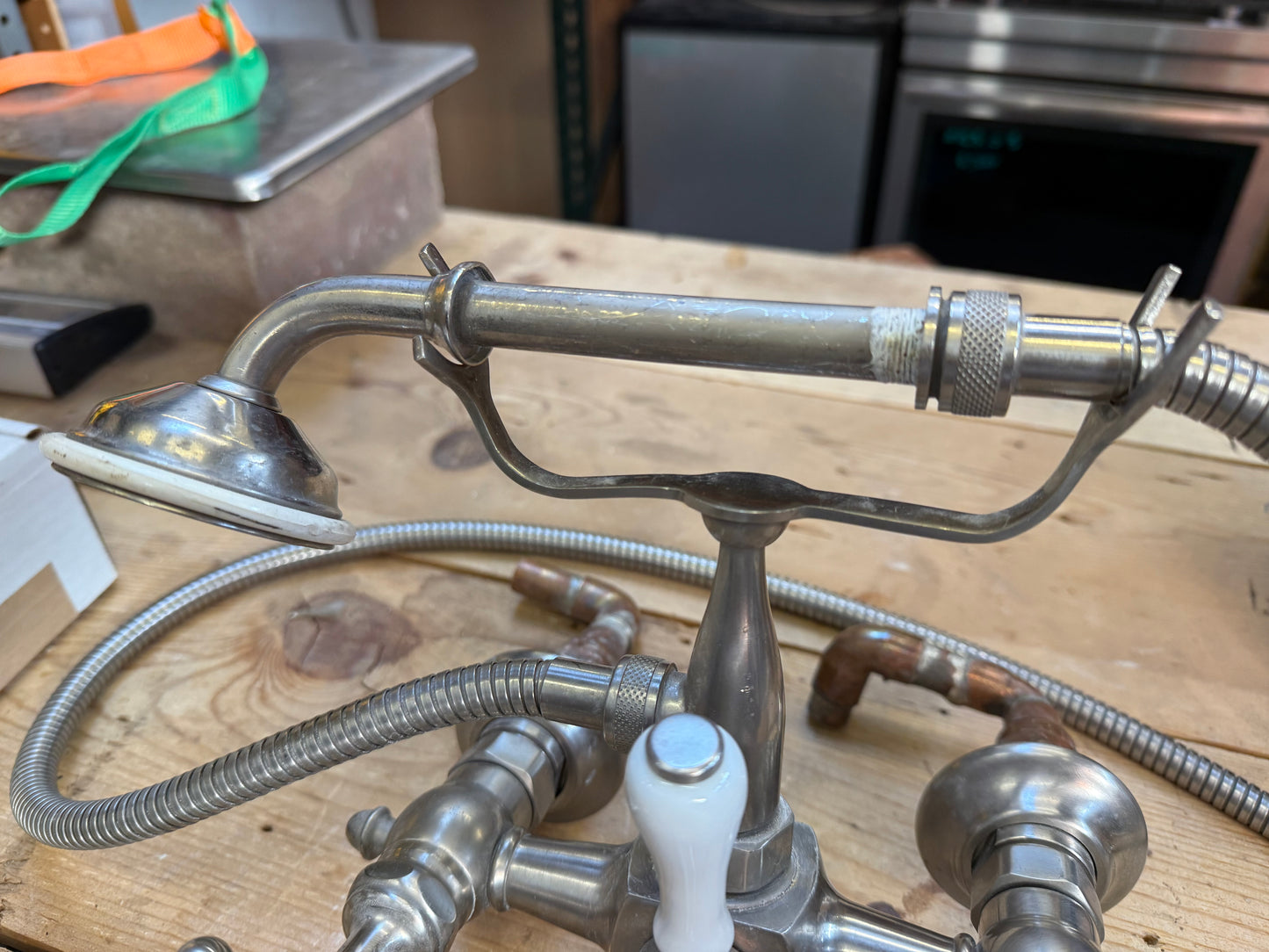 Waterworks Wall Mount Tub Faucet With Hand Shower [#204.01]