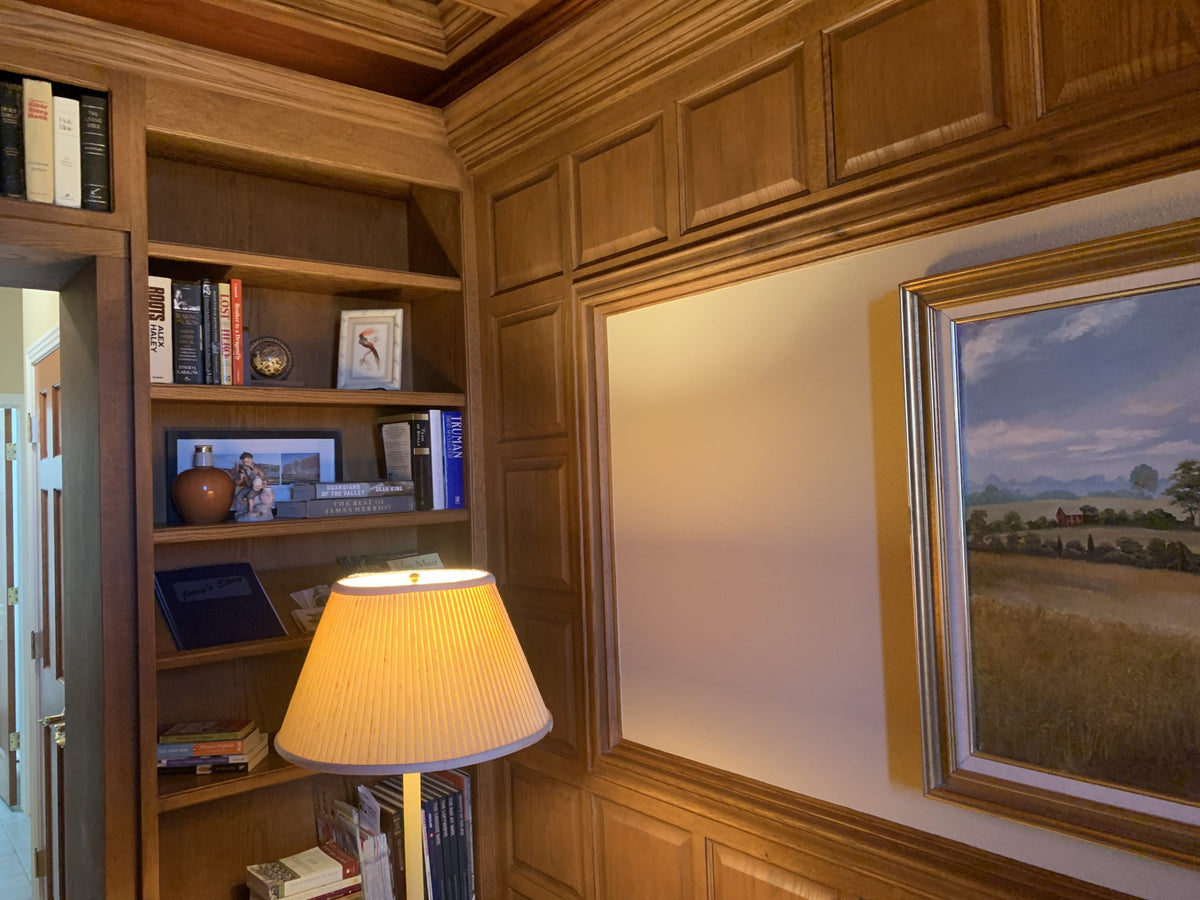 Reclaimed Red Oak Veneer Raised Panels, 1 Inch Thick, Various Sizes
