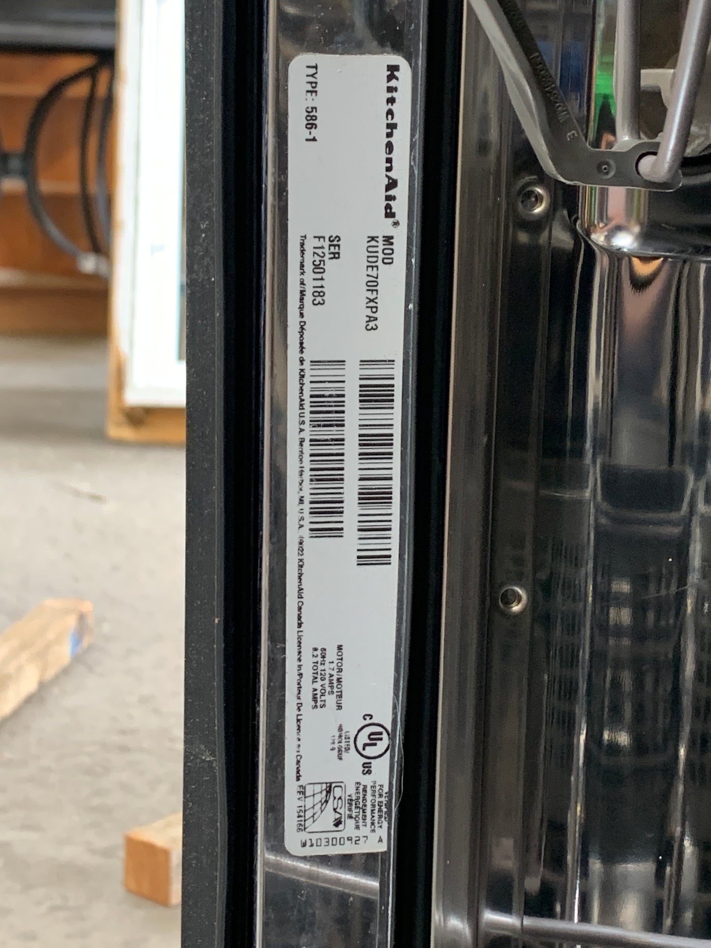 KitchenAid Panel-Ready Built-In Dishwasher [808.06]