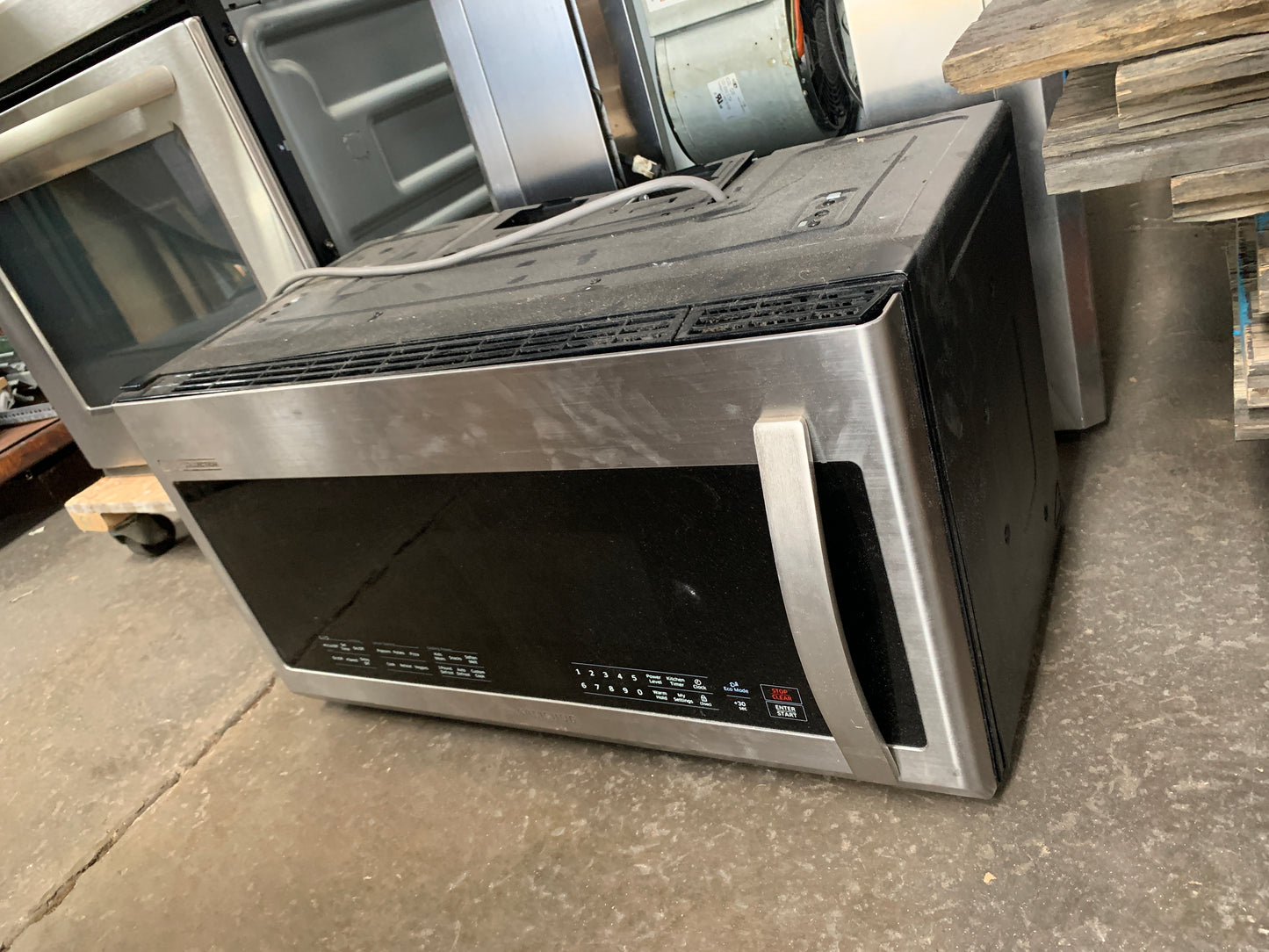 Samsung Chef Collection Over-the-Range Microwave – 2.1 cu. ft. [823.02]