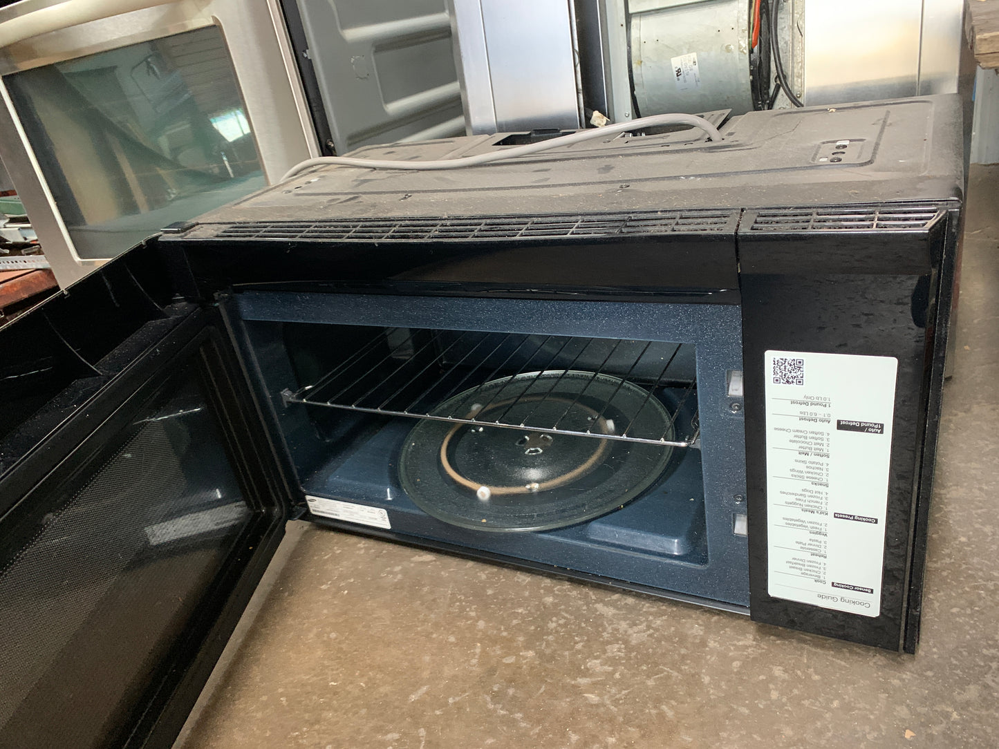 Samsung Chef Collection Over-the-Range Microwave – 2.1 cu. ft. [823.02]